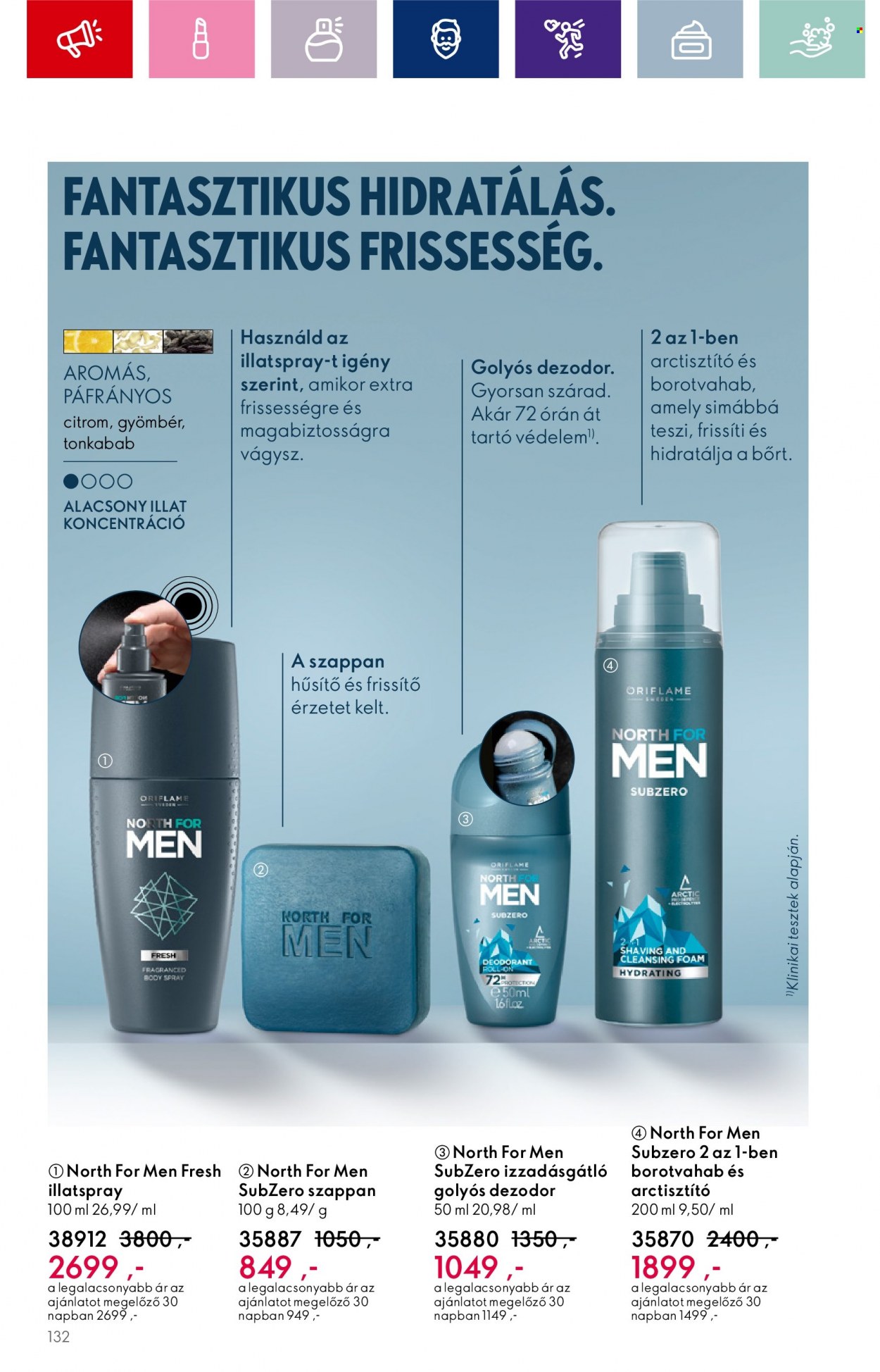 Oriflame akciós újságok - 2023.08.30 - 2023.09.19. Oldal 132
