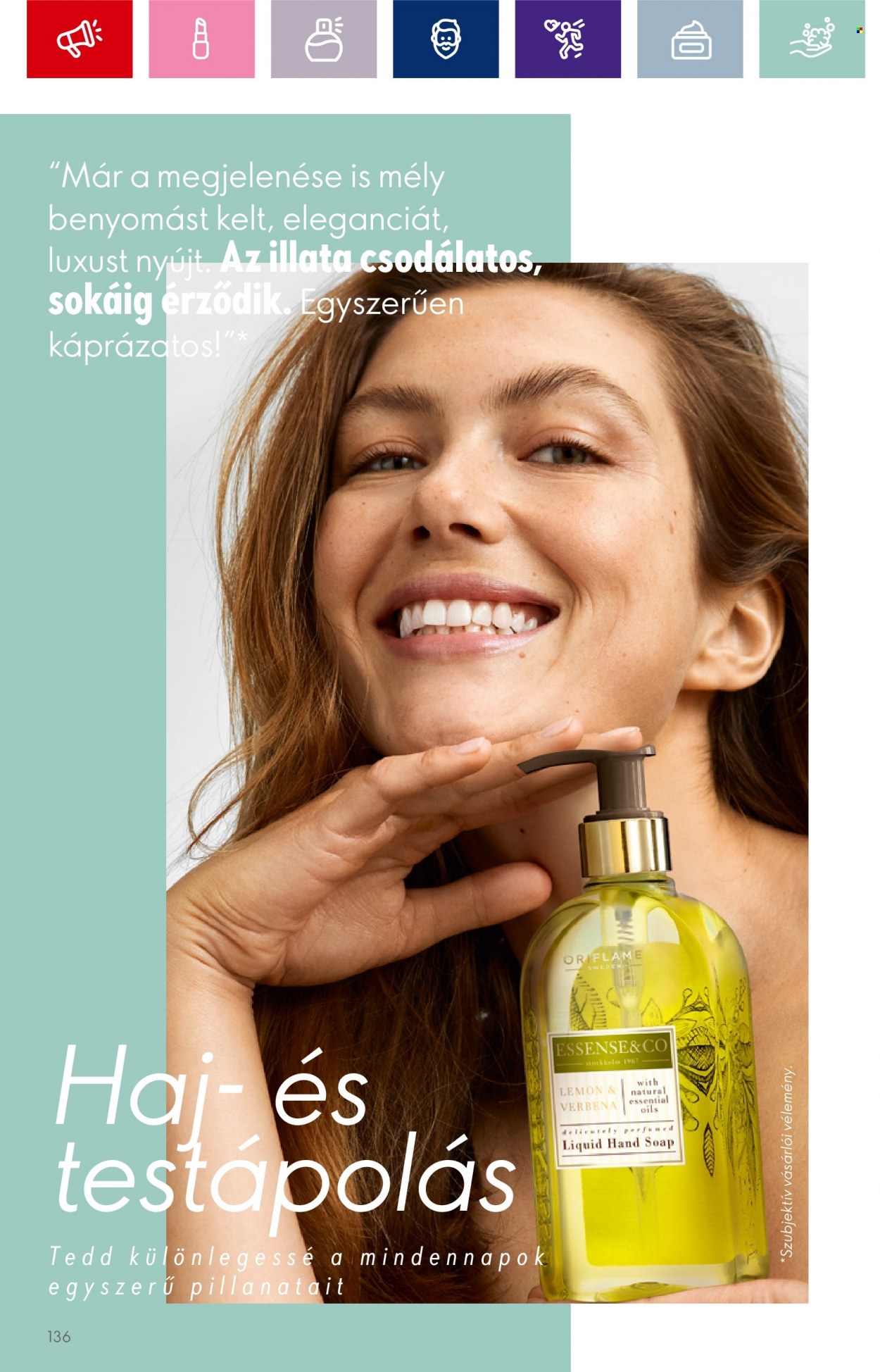 Oriflame akciós újságok - 2023.08.30 - 2023.09.19. Oldal 136