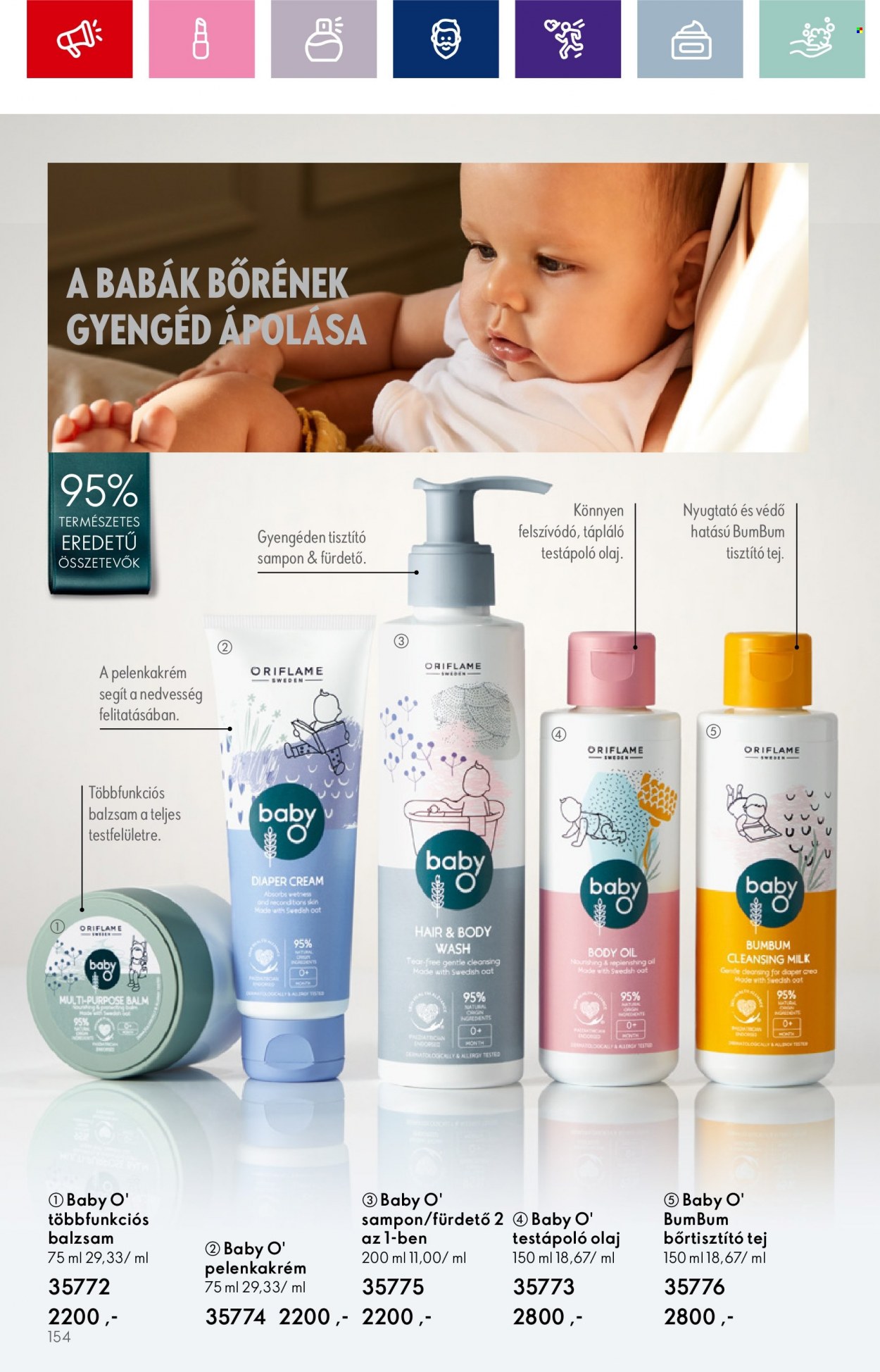 Oriflame akciós újságok - 2023.08.30 - 2023.09.19. Oldal 154