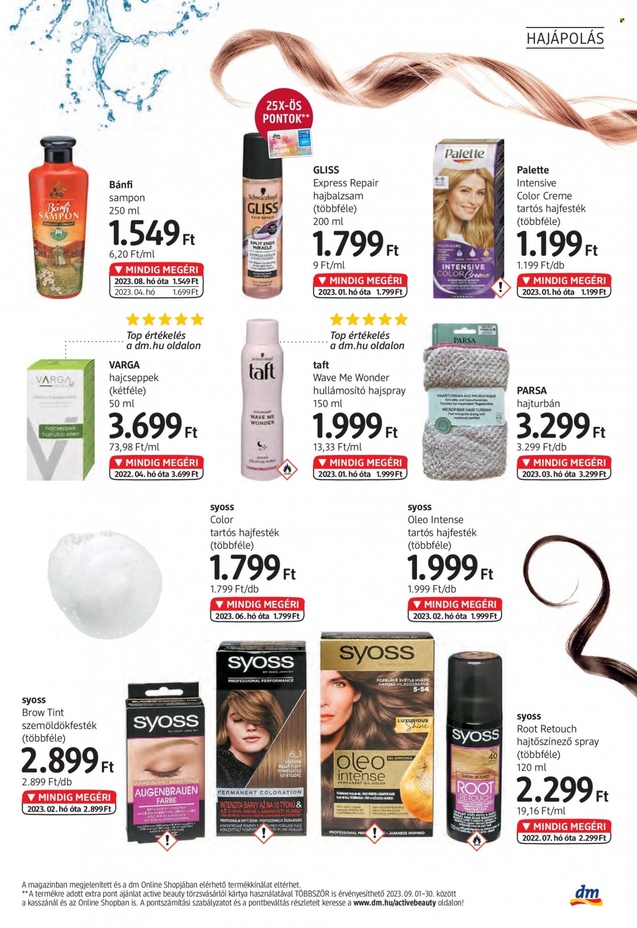dm drogerie markt akciós újságok. Oldal 7
