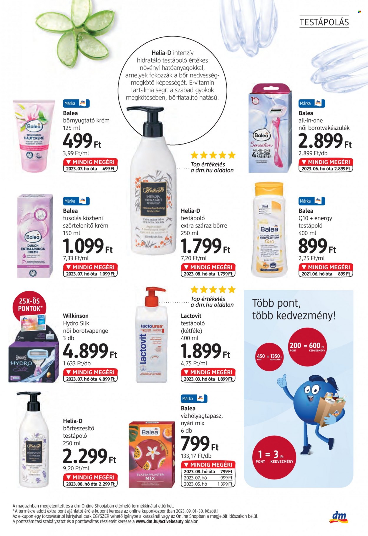 dm drogerie markt akciós újságok. Oldal 9