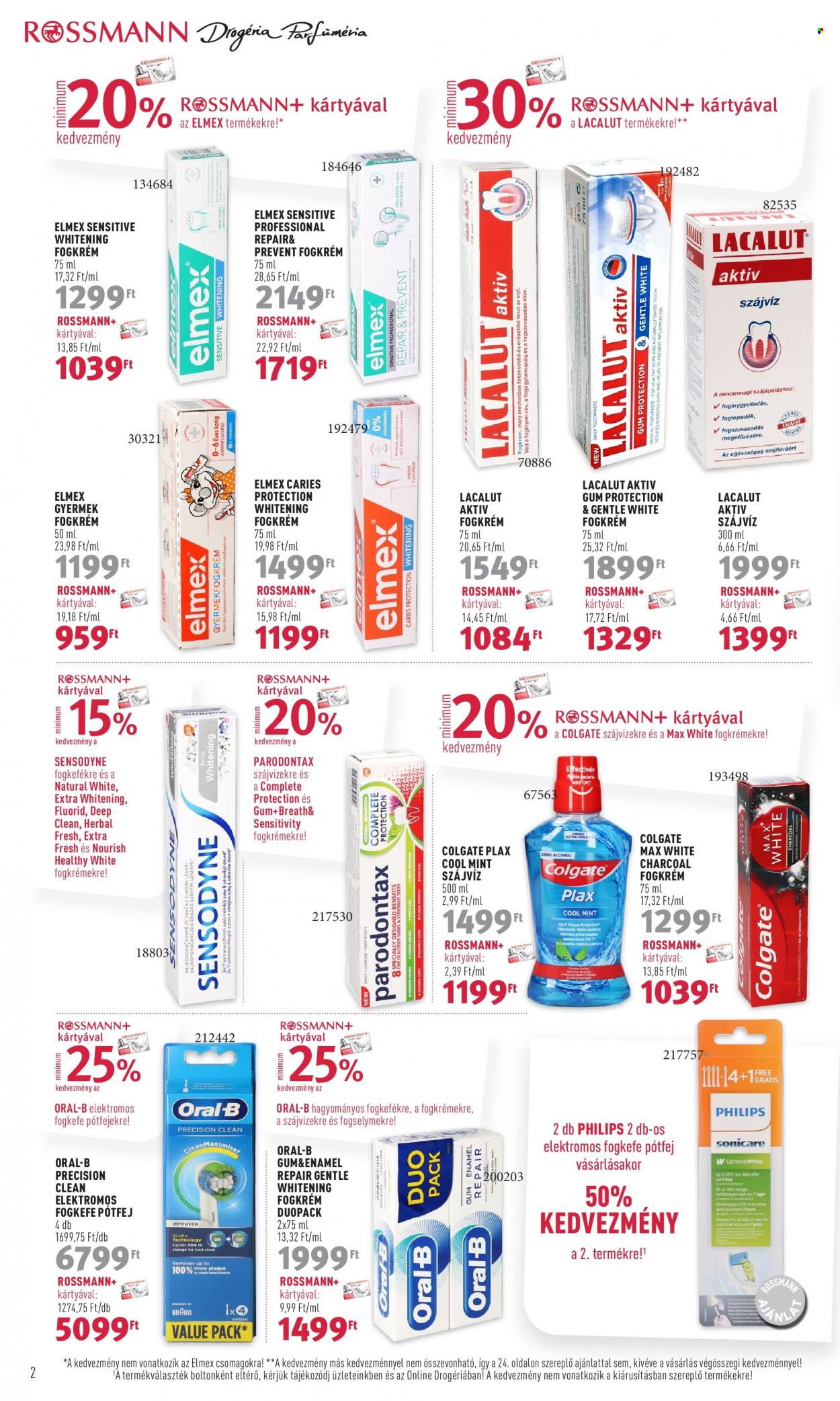 Rossmann akciós újságok - 2023.09.04 - 2023.09.15. Oldal 2