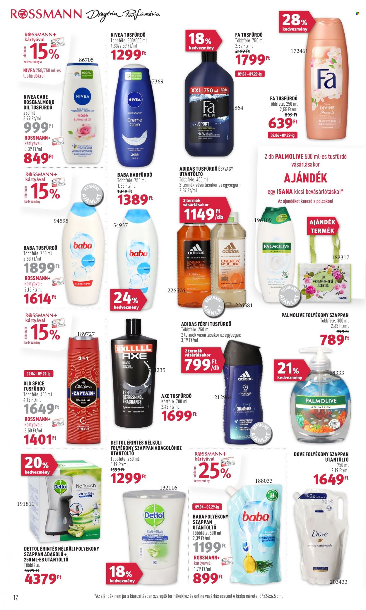 Rossmann akciós újságok - 2023.09.04 - 2023.09.15. Oldal 12