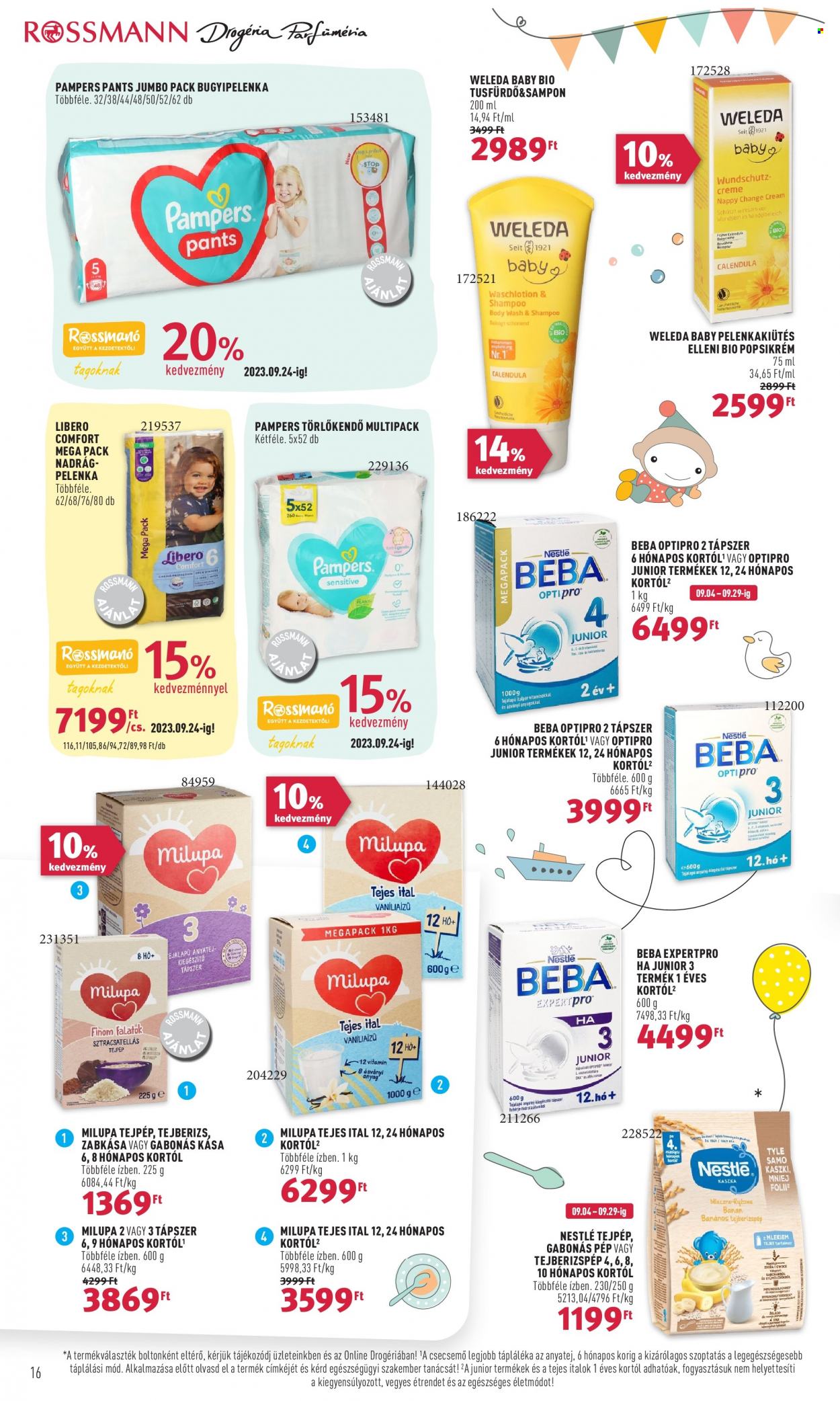 Rossmann akciós újságok - 2023.09.04 - 2023.09.15. Oldal 16