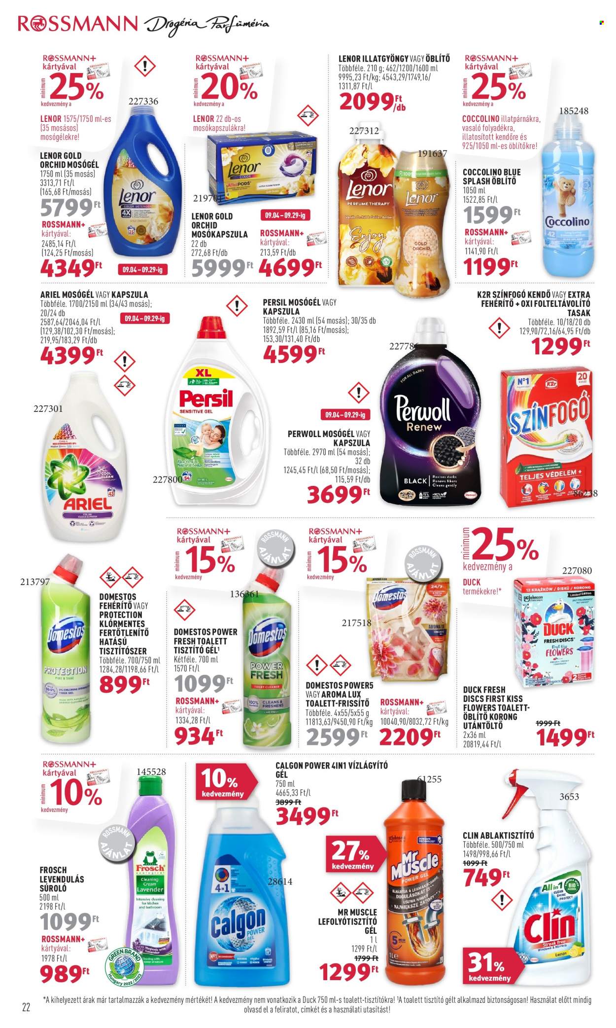 Rossmann akciós újságok - 2023.09.04 - 2023.09.15. Oldal 24
