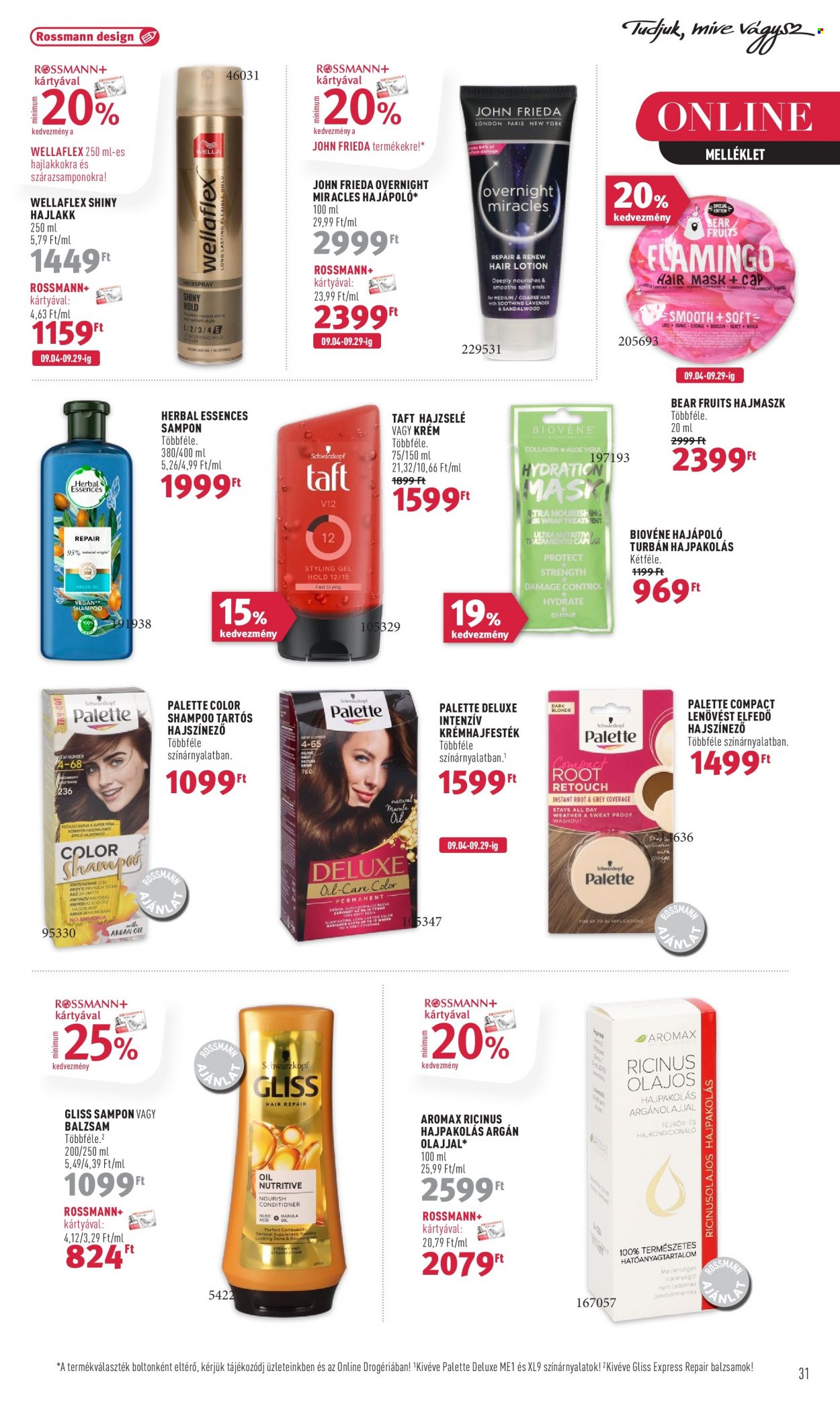 Rossmann akciós újságok - 2023.09.04 - 2023.09.15. Oldal 33