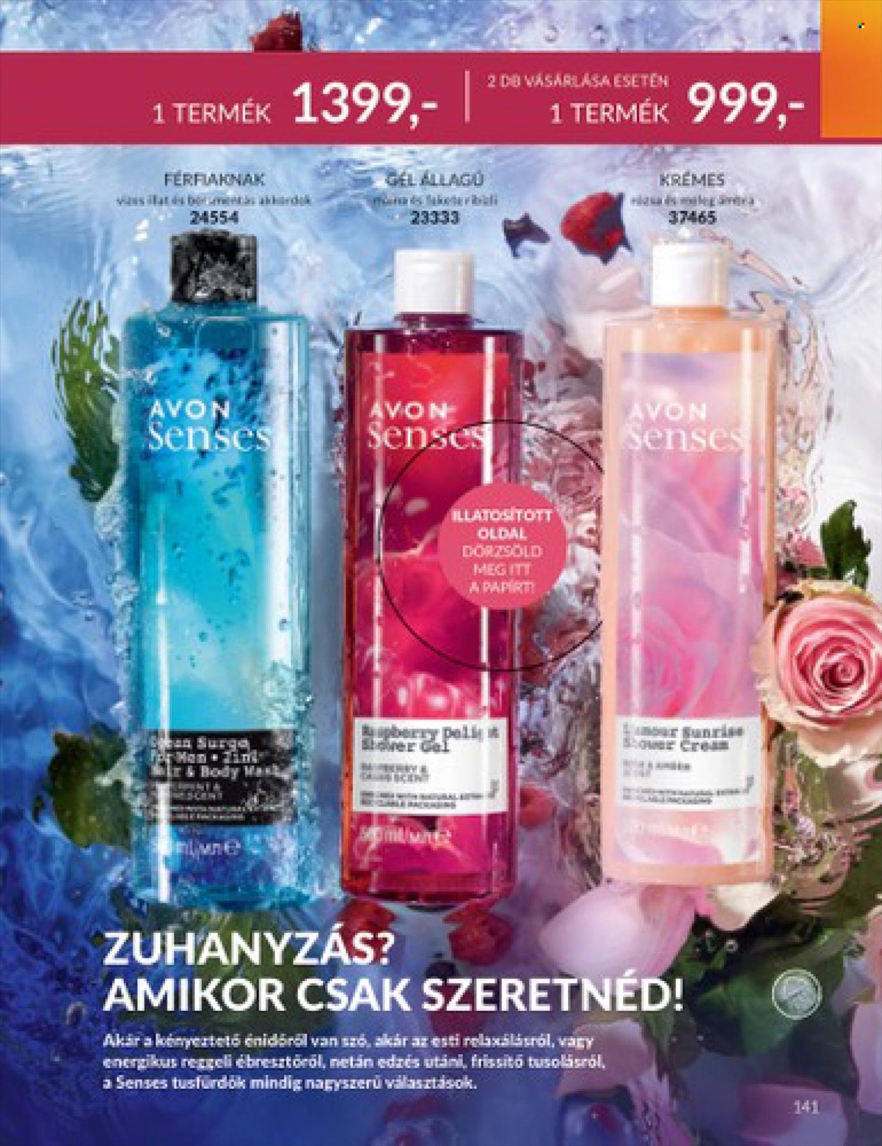 Avon akciós újságok - 2023.09.01 - 2023.09.30. Oldal 143