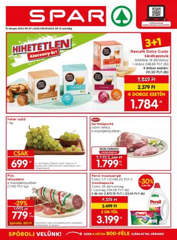 Újság SPAR - 2023.09.07 - 2023.09.13.