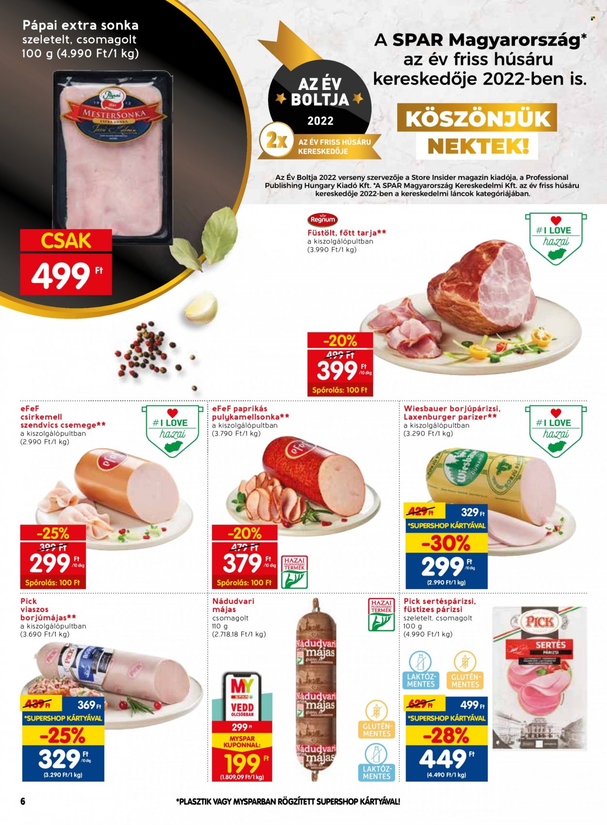 SPAR akciós újságok - 2023.09.07 - 2023.09.13. Oldal 8