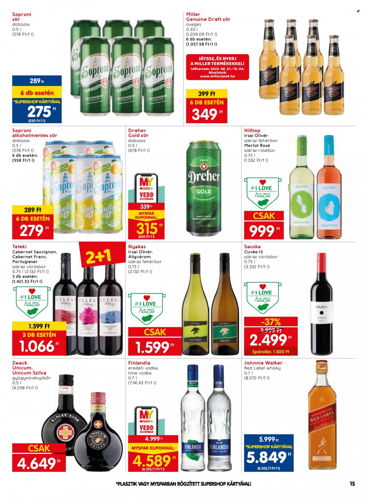SPAR akciós újságok - 2023.09.07 - 2023.09.13. Oldal 19