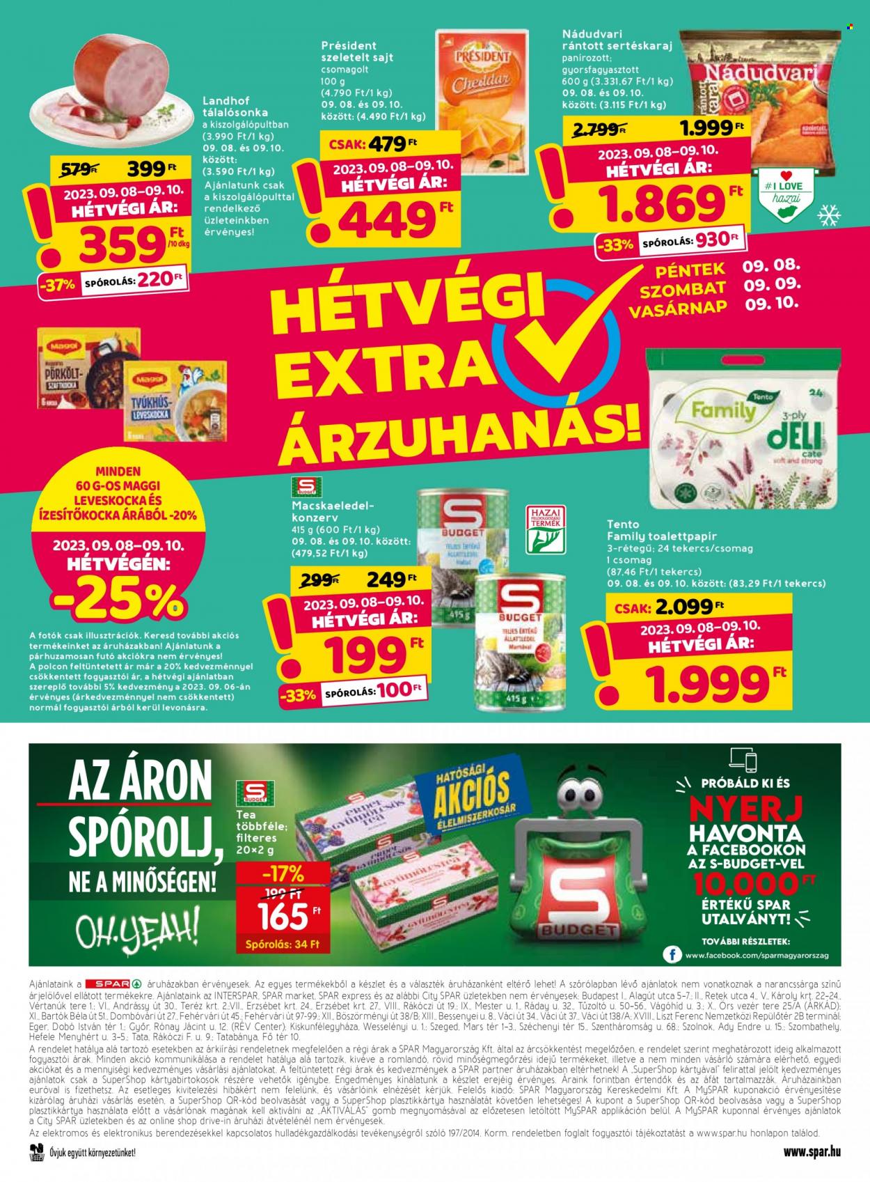 SPAR akciós újságok - 2023.09.07 - 2023.09.13. Oldal 28