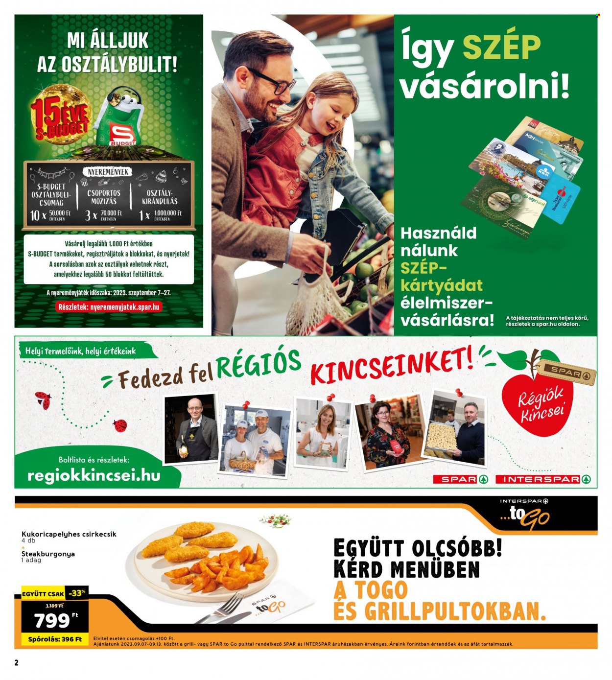 INTERSPAR akciós újságok - 2023.09.07 - 2023.09.13. Oldal 2
