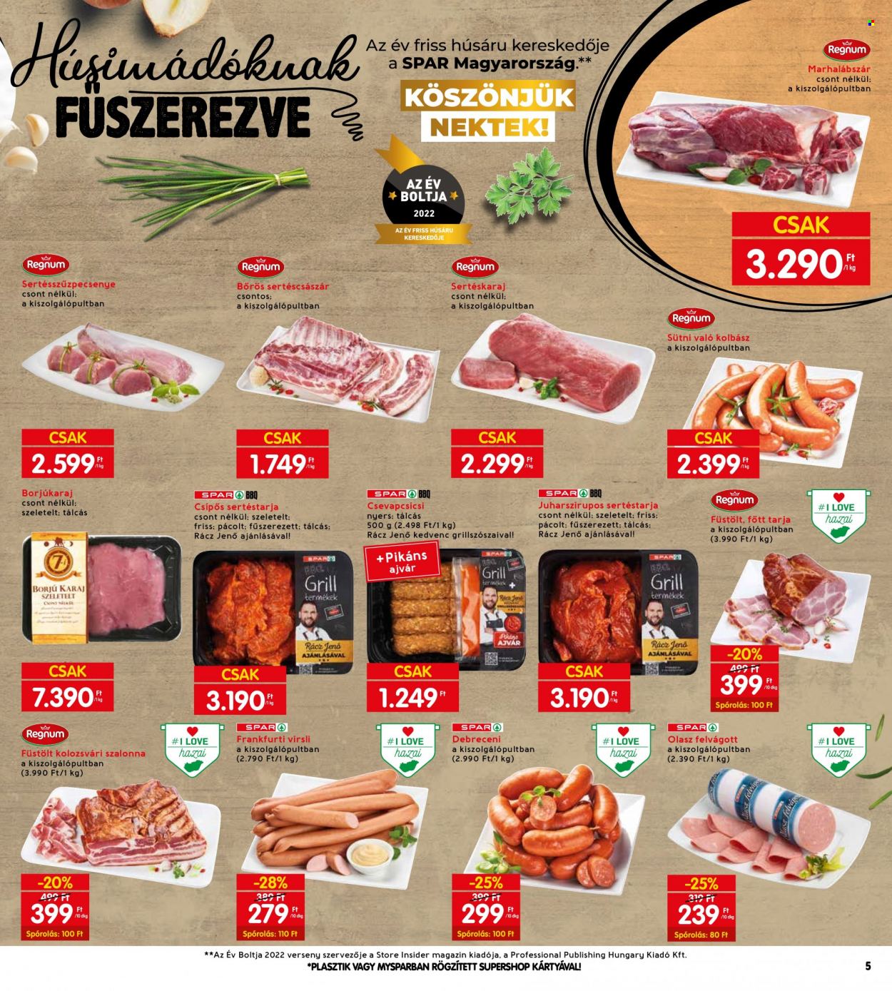 INTERSPAR akciós újságok - 2023.09.07 - 2023.09.13. Oldal 7