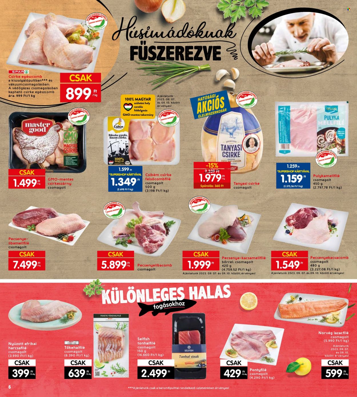 INTERSPAR akciós újságok - 2023.09.07 - 2023.09.13. Oldal 8