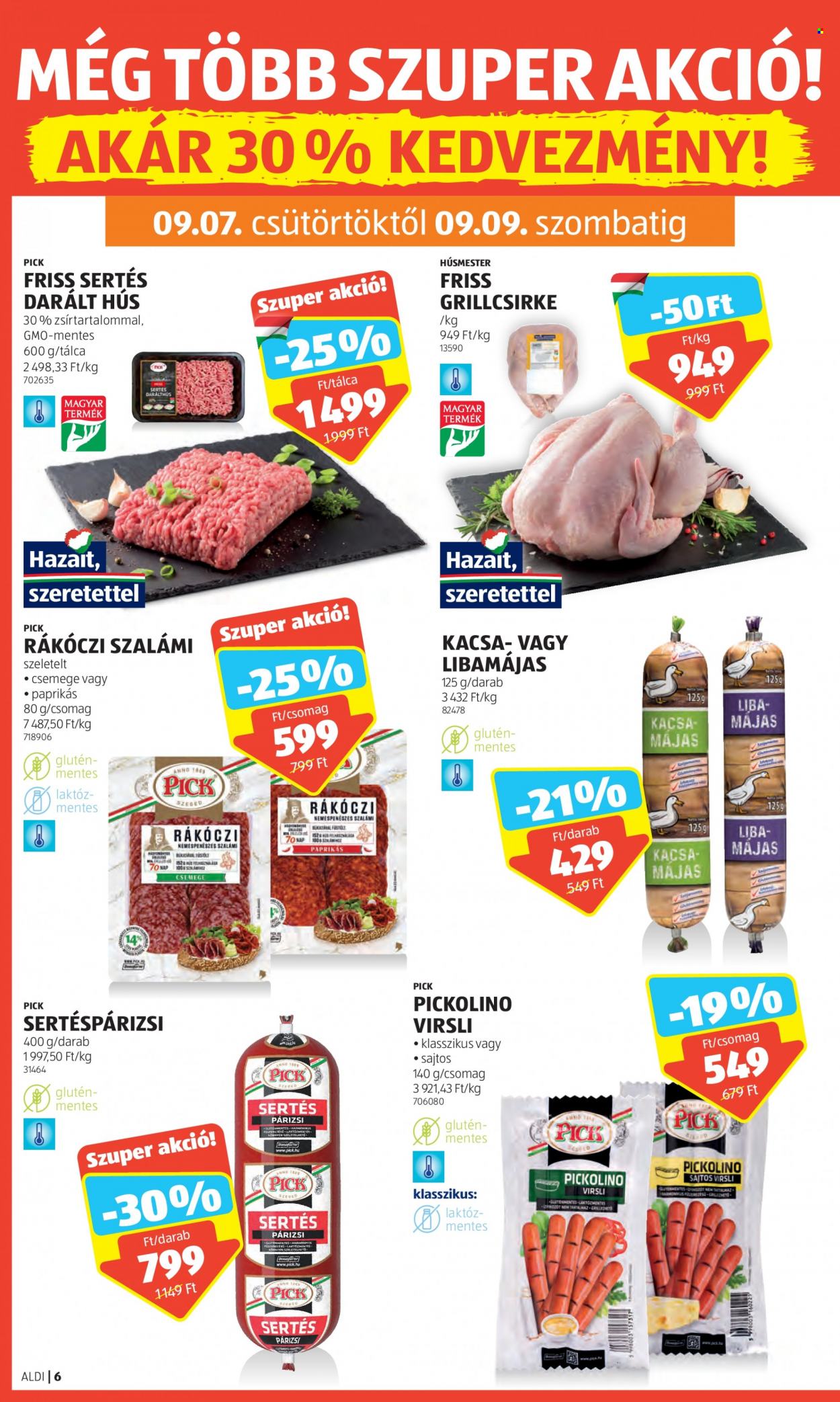 Aldi akciós újságok - 2023.09.07 - 2023.09.13. Oldal 6