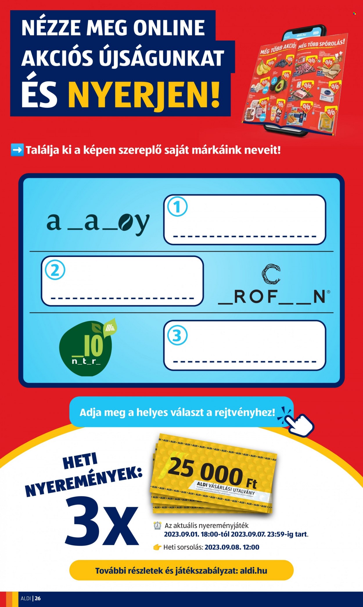 Aldi akciós újságok - 2023.09.07 - 2023.09.13. Oldal 28