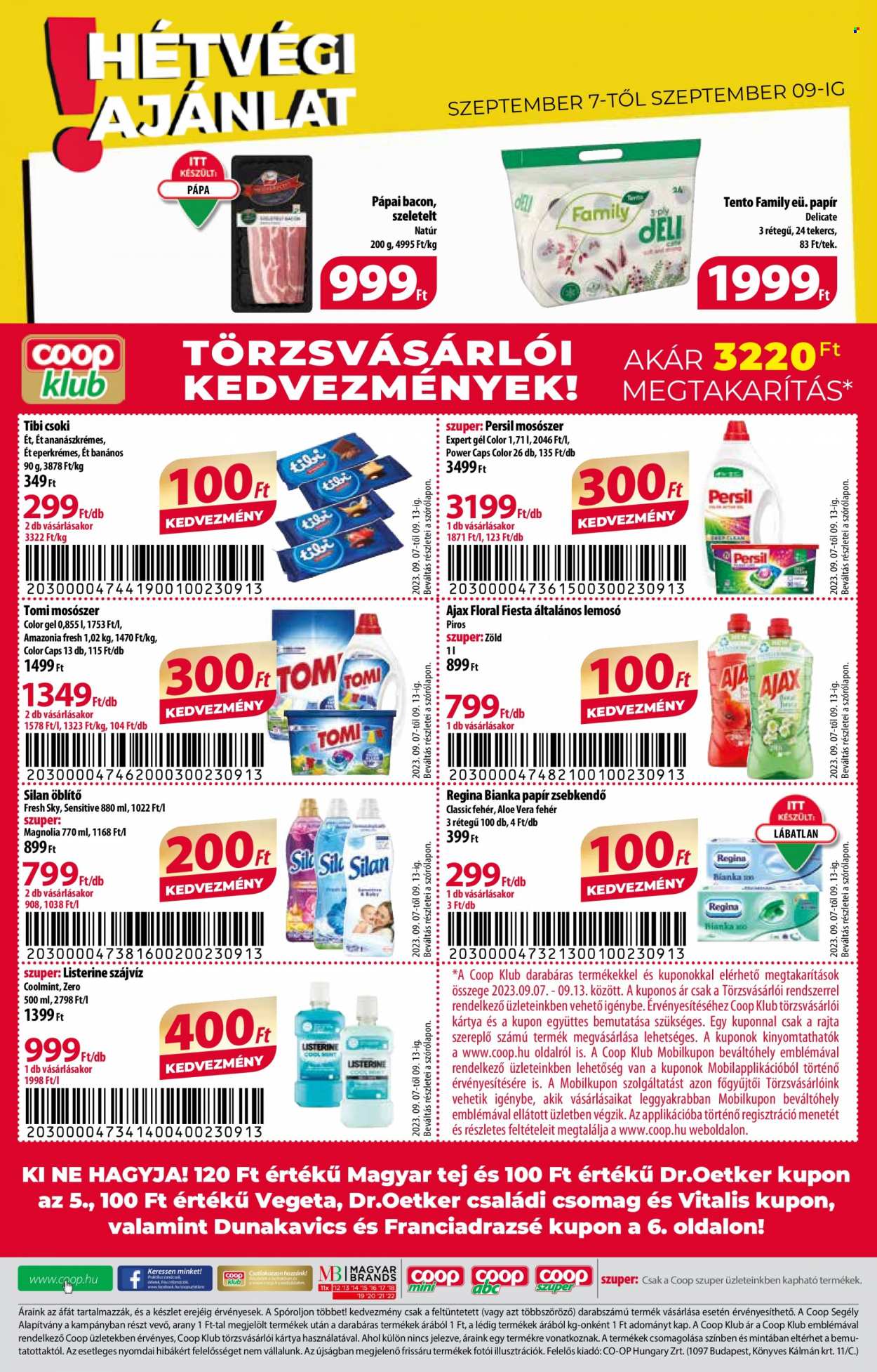Coop akciós újságok - 2023.09.07 - 2023.09.13. Oldal 8