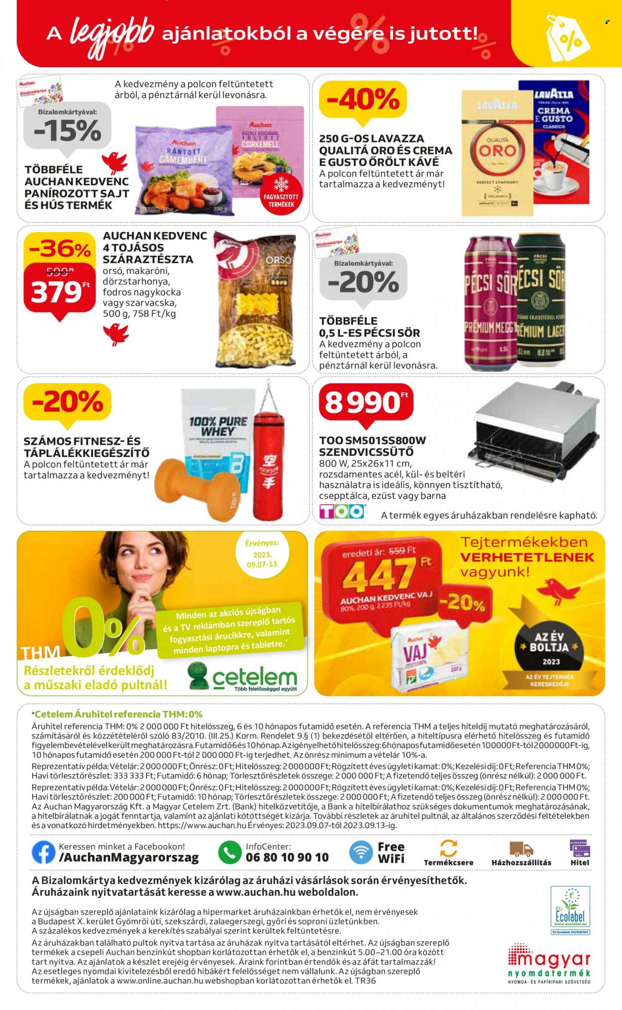 Auchan akciós újságok - 2023.09.07 - 2023.09.13. Oldal 42