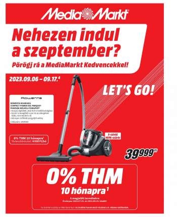 Újság MediaMarkt - 2023.09.06 - 2023.09.17.