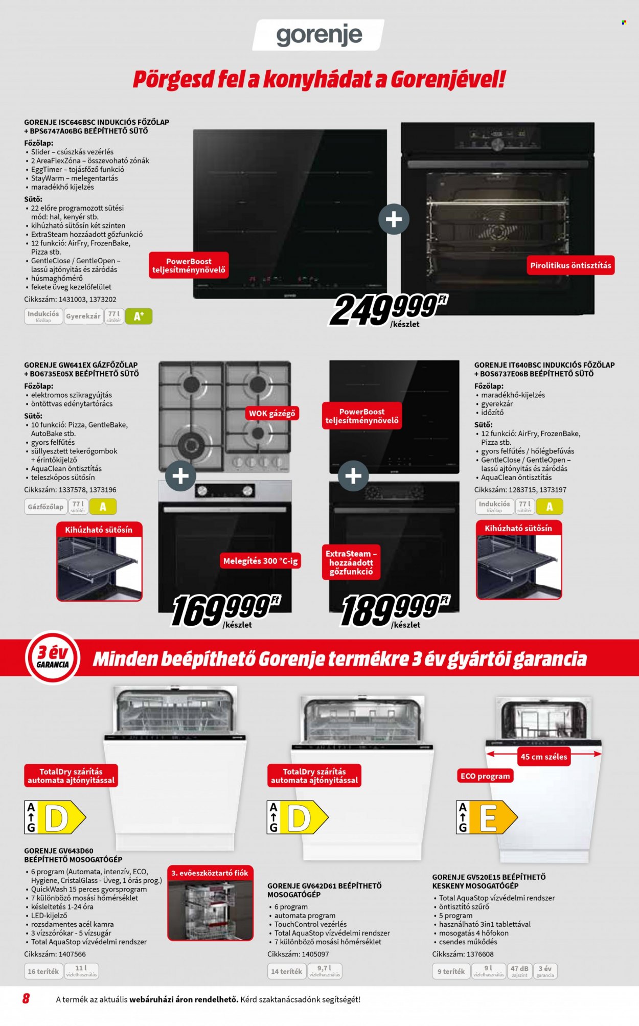 MediaMarkt akciós újságok - 2023.09.06 - 2023.10.01. Oldal 8