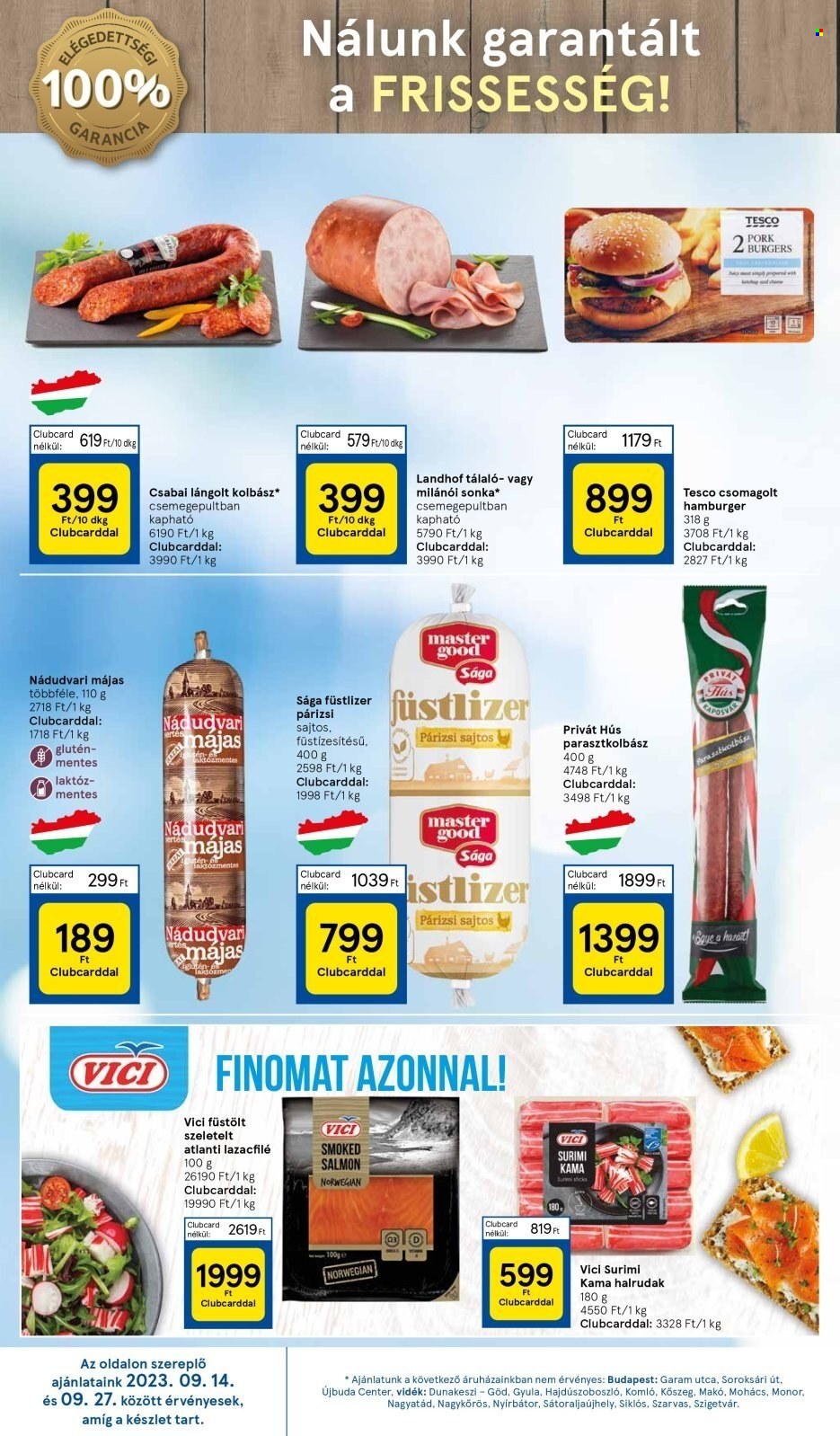 TESCO akciós újságok - 2023.09.14 - 2023.09.20. Oldal 18