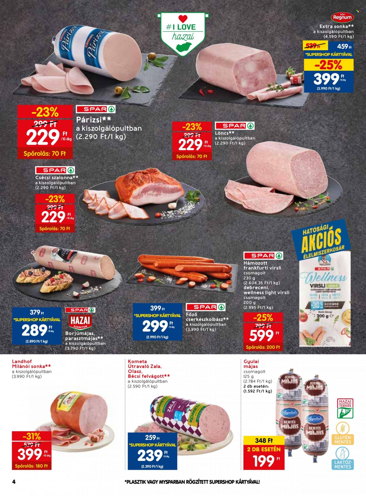 SPAR akciós újságok - 2023.09.14 - 2023.09.20. Oldal 6
