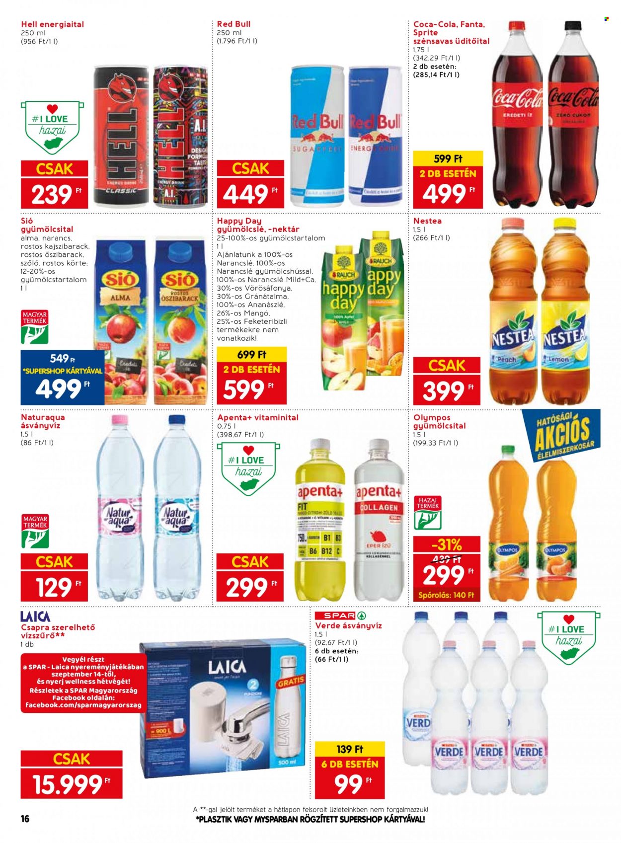 SPAR akciós újságok - 2023.09.14 - 2023.09.20. Oldal 22