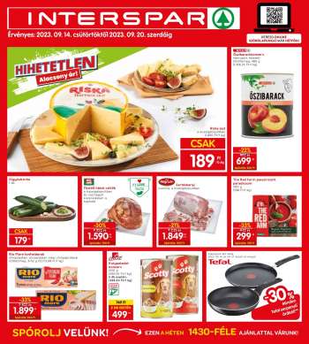 Újság INTERSPAR - 2023.09.14 - 2023.09.20.