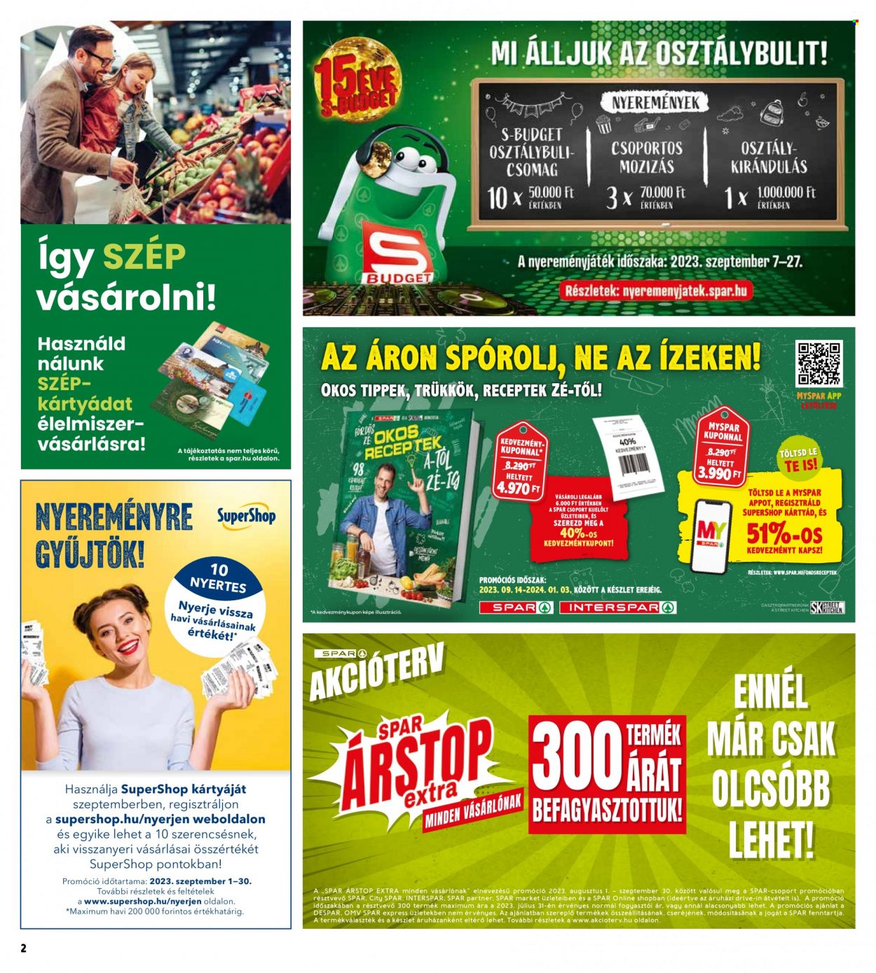 INTERSPAR akciós újságok - 2023.09.14 - 2023.09.20. Oldal 2