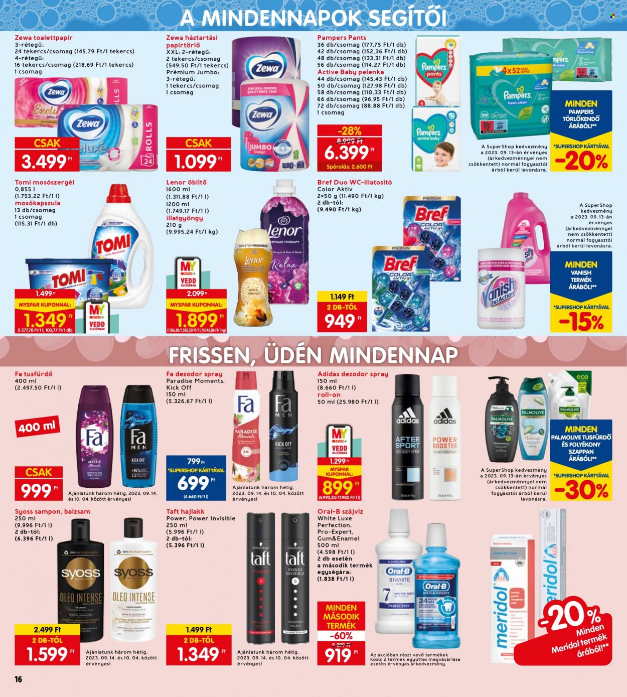 INTERSPAR akciós újságok - 2023.09.14 - 2023.09.20. Oldal 22