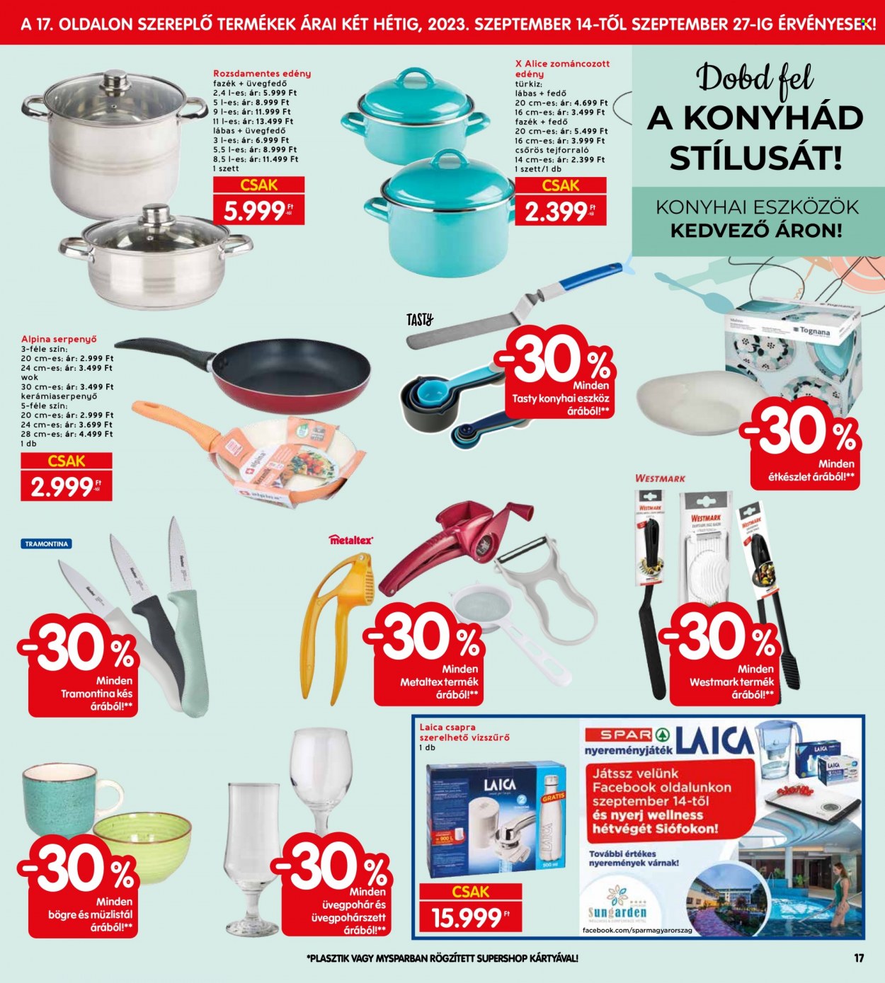 INTERSPAR akciós újságok - 2023.09.14 - 2023.09.20. Oldal 23