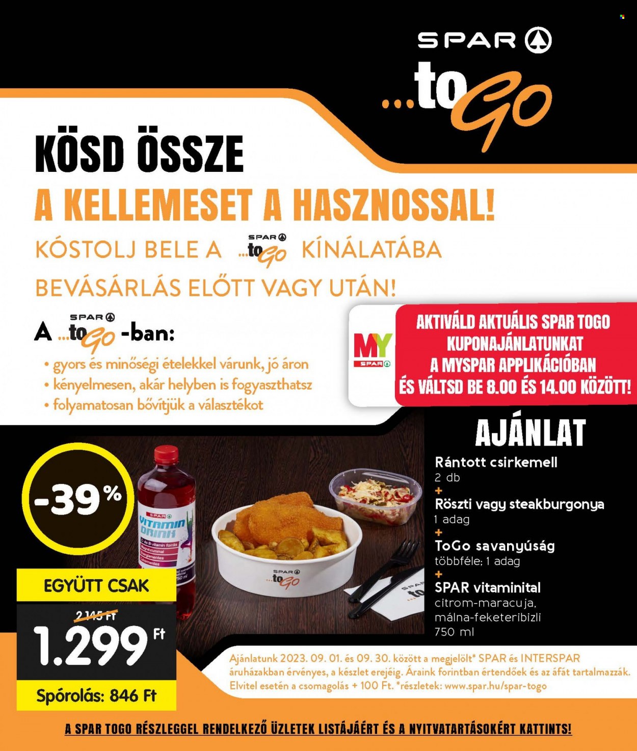 INTERSPAR akciós újságok - 2023.09.14 - 2023.09.20. Oldal 27