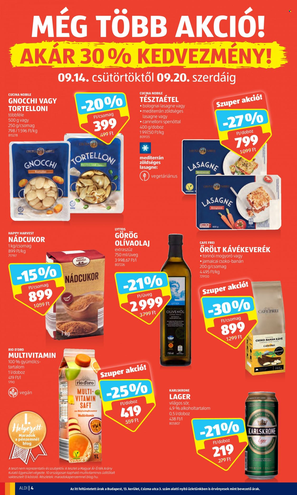 Aldi akciós újságok - 2023.09.14 - 2023.09.20. Oldal 4