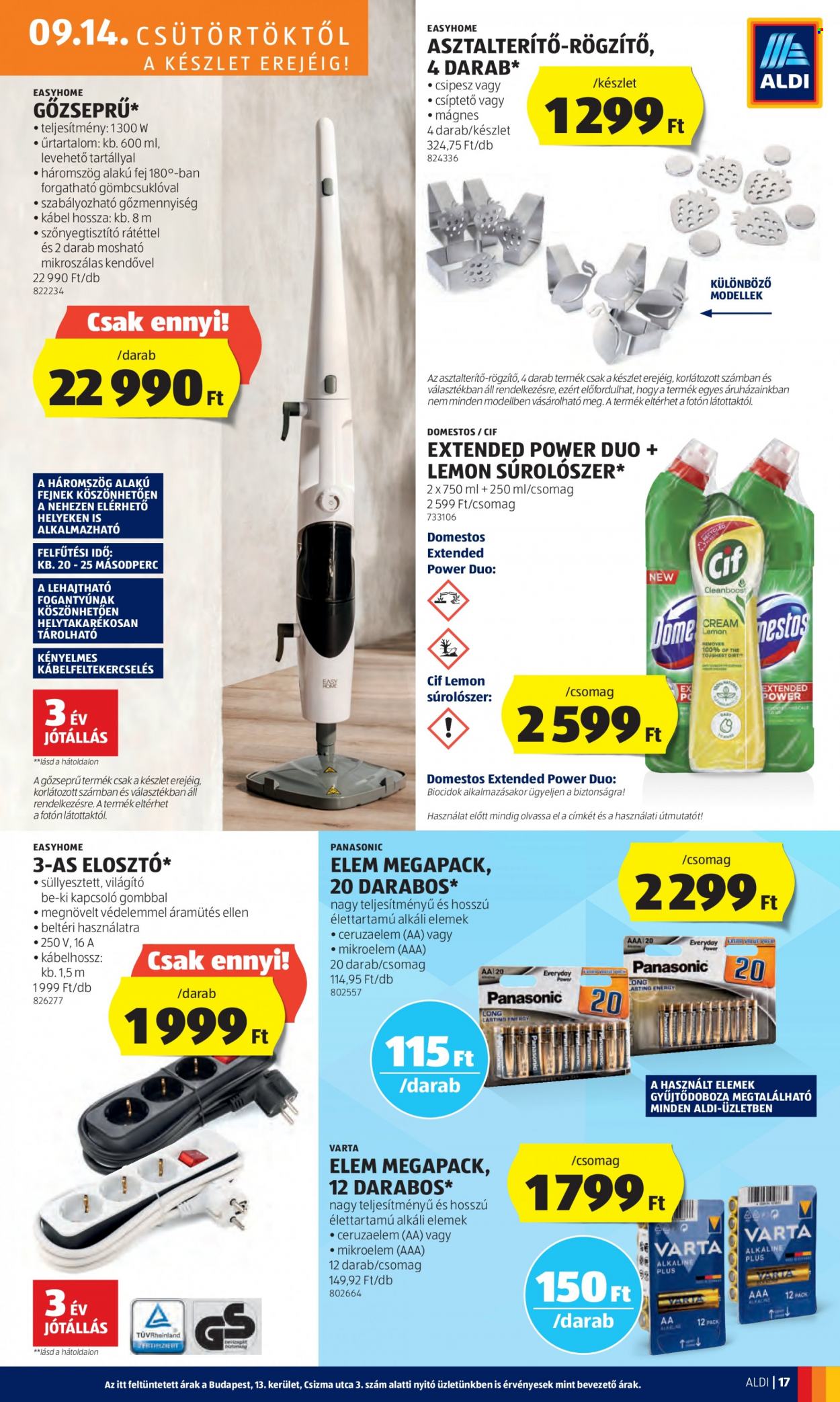 Aldi akciós újságok - 2023.09.14 - 2023.09.20. Oldal 19