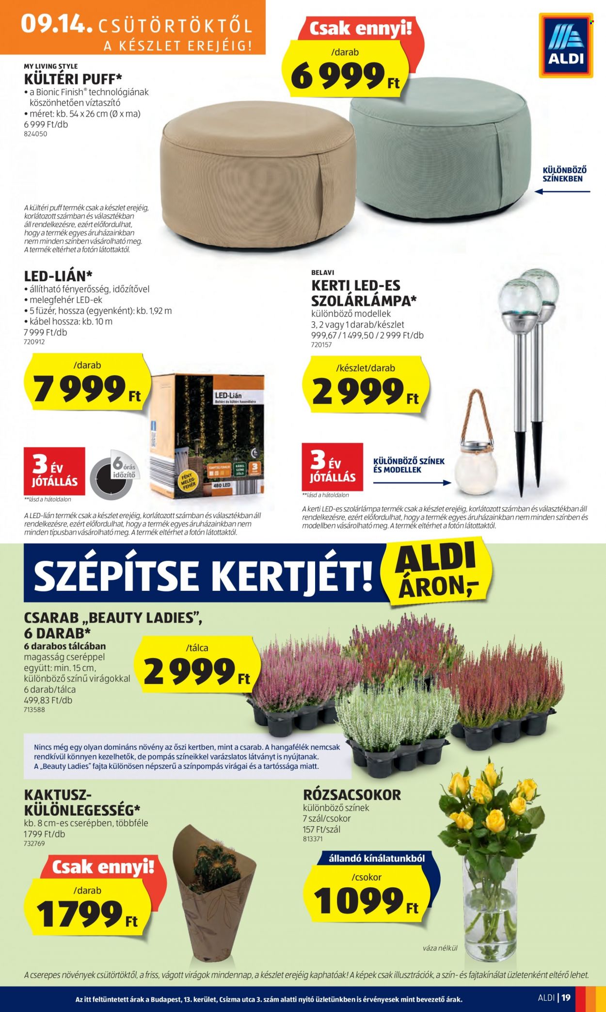 Aldi akciós újságok - 2023.09.14 - 2023.09.20. Oldal 21