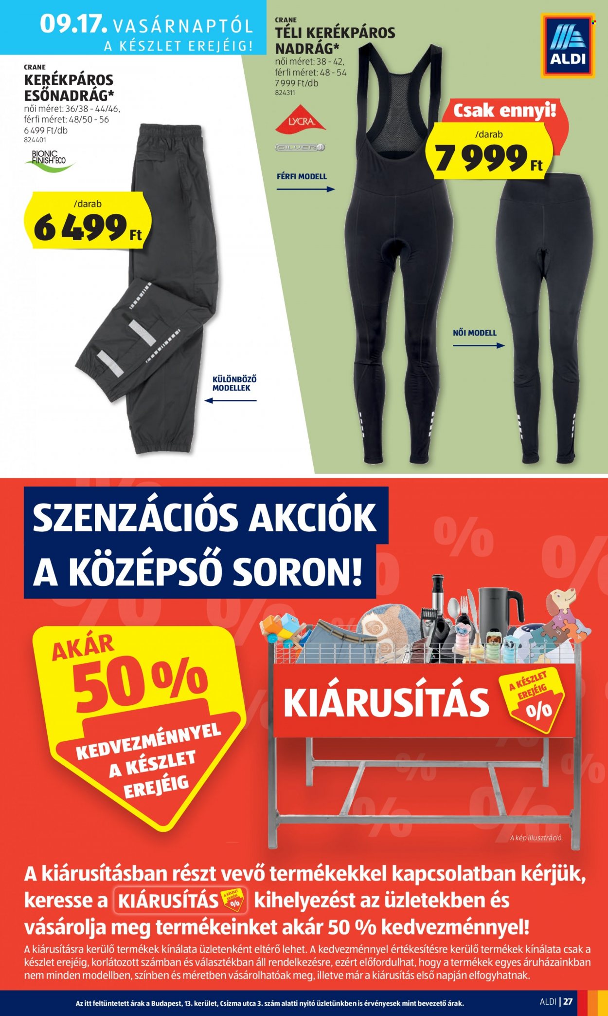 Aldi akciós újságok - 2023.09.14 - 2023.09.20. Oldal 31