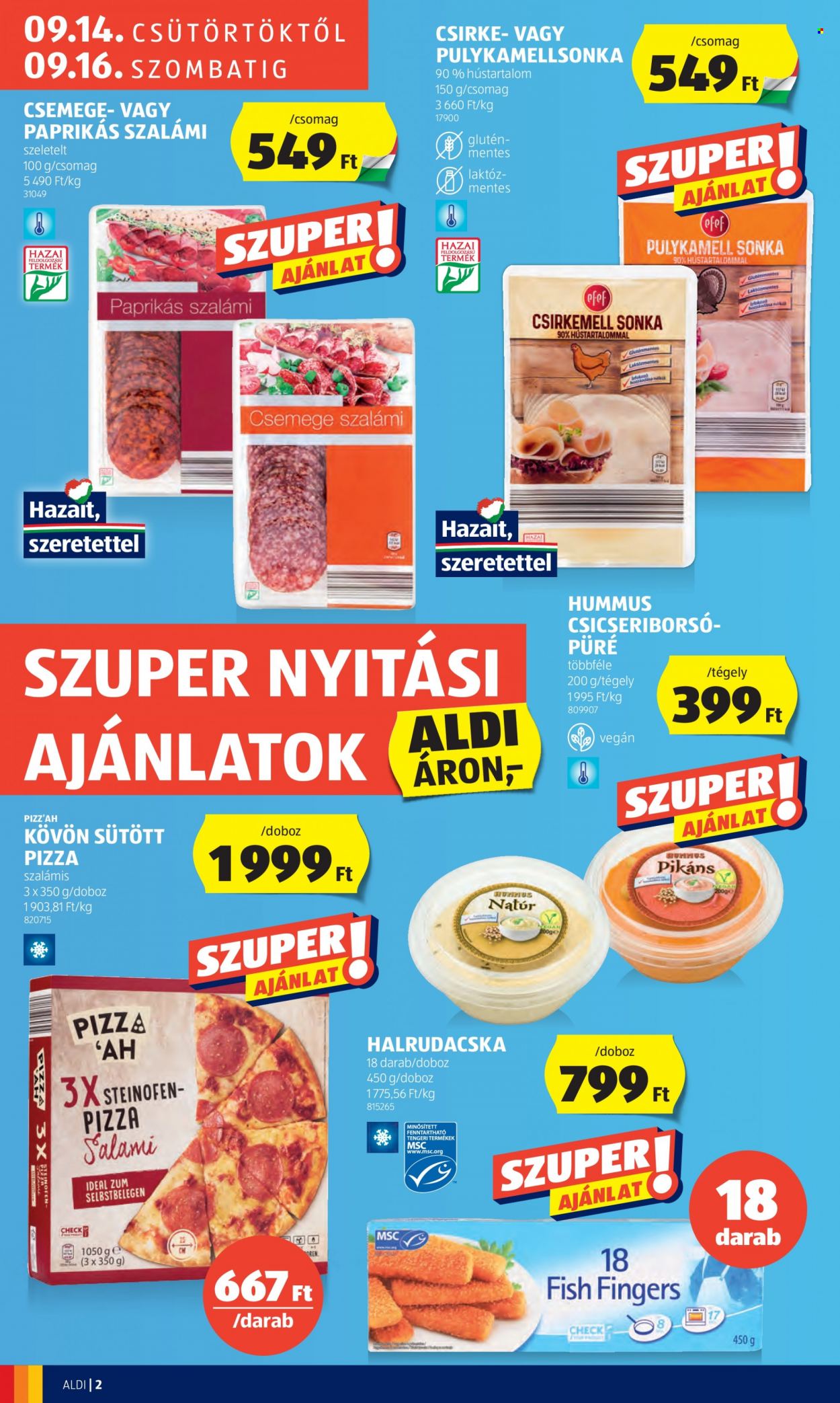 Aldi akciós újságok. Oldal 2