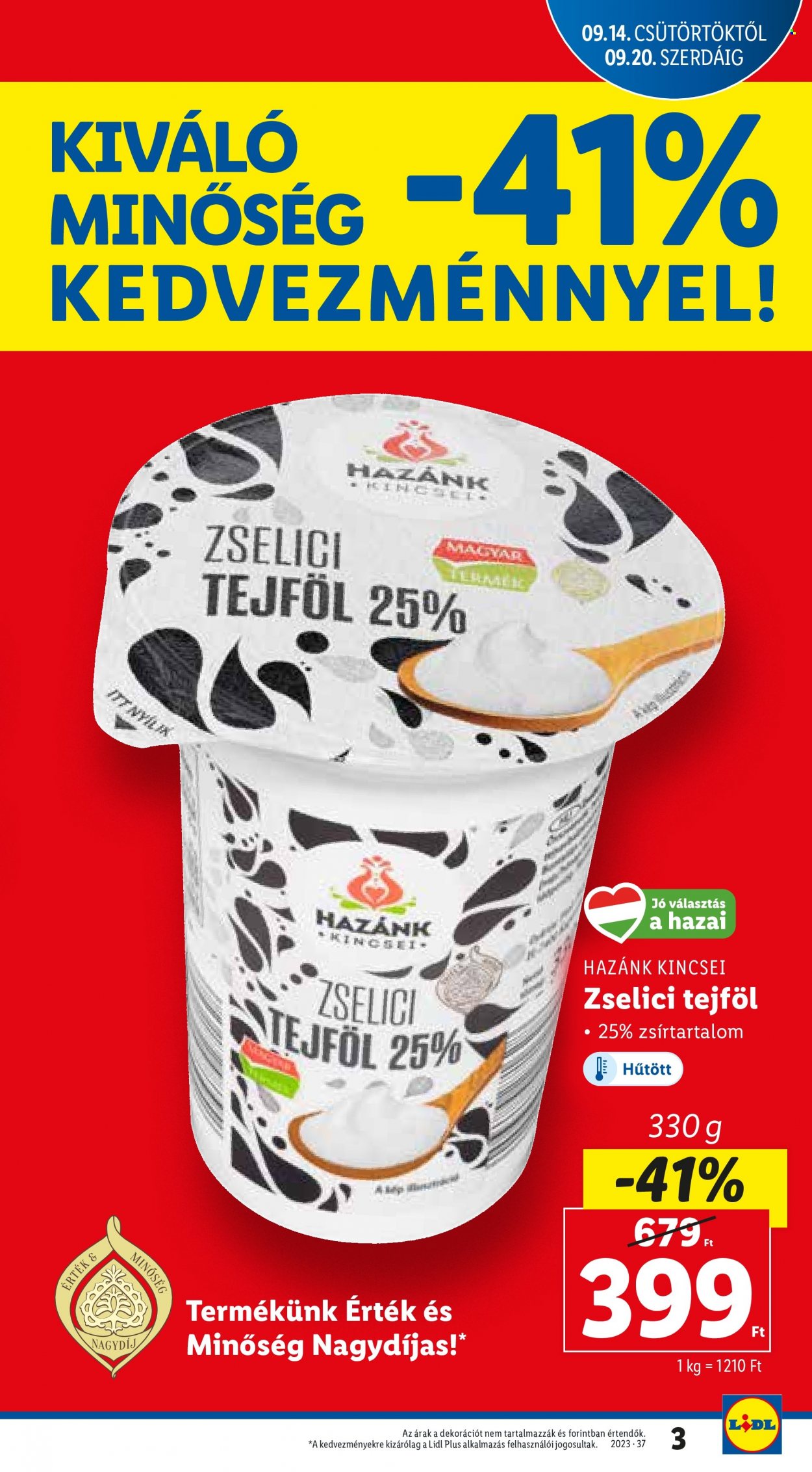 Lidl akciós újságok - 2023.09.14 - 2023.09.20. Oldal 3