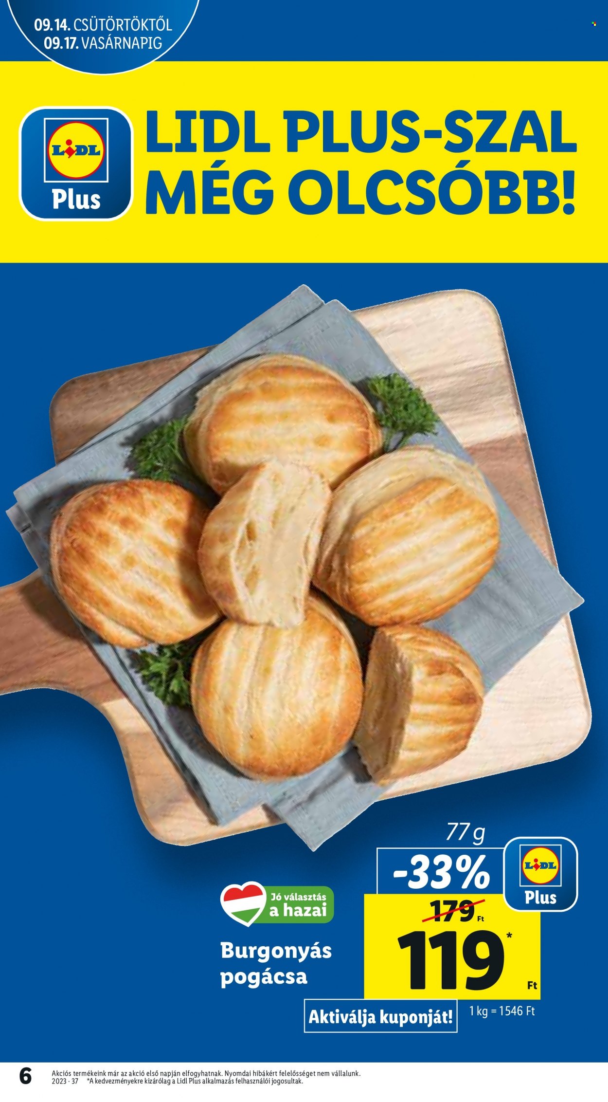 Lidl akciós újságok - 2023.09.14 - 2023.09.20. Oldal 6