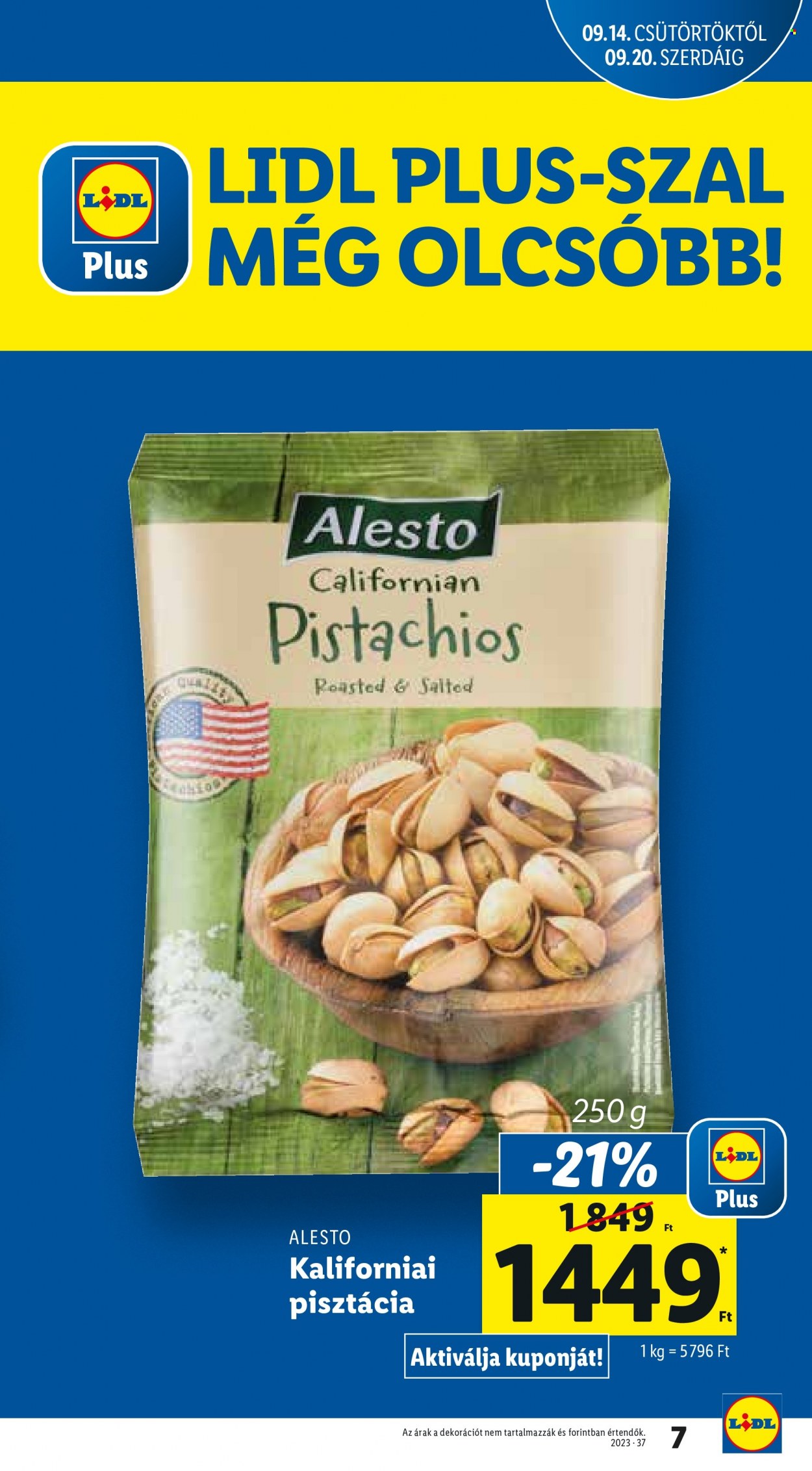 Lidl akciós újságok - 2023.09.14 - 2023.09.20. Oldal 7