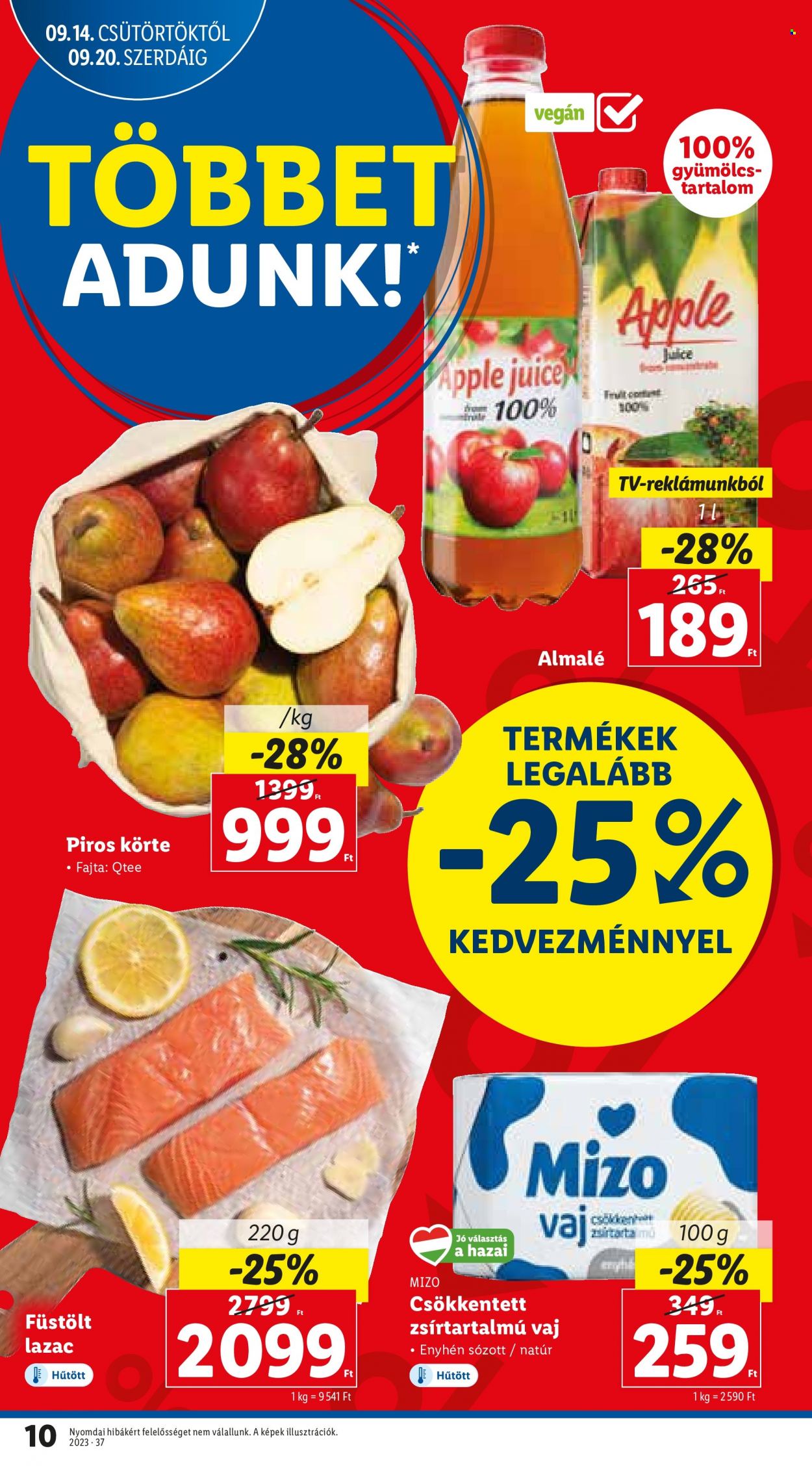 Lidl akciós újságok - 2023.09.14 - 2023.09.20. Oldal 10