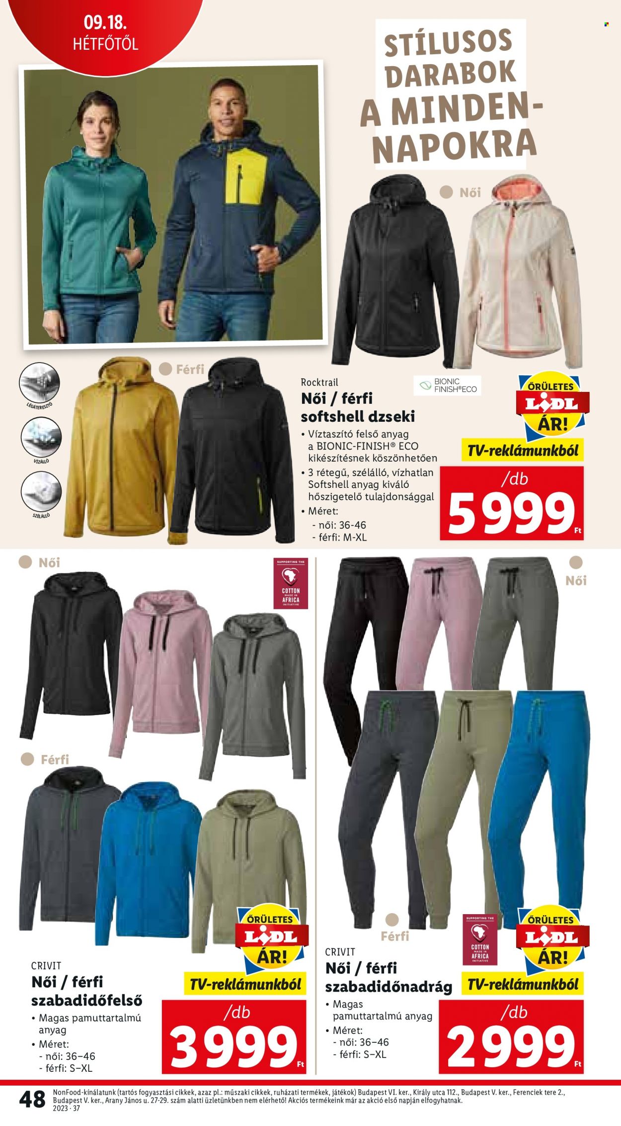 Lidl akciós újságok - 2023.09.14 - 2023.09.20. Oldal 48