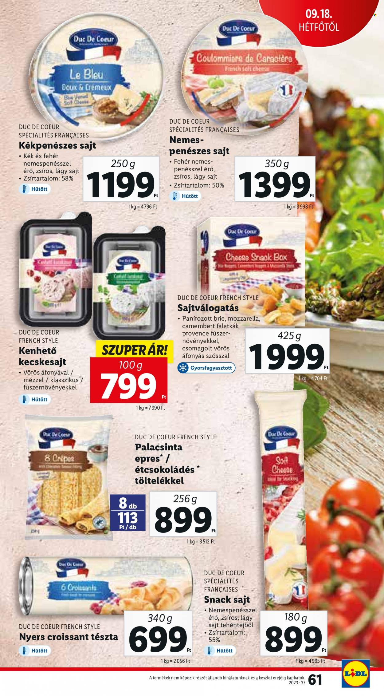 Lidl akciós újságok - 2023.09.14 - 2023.09.20. Oldal 61