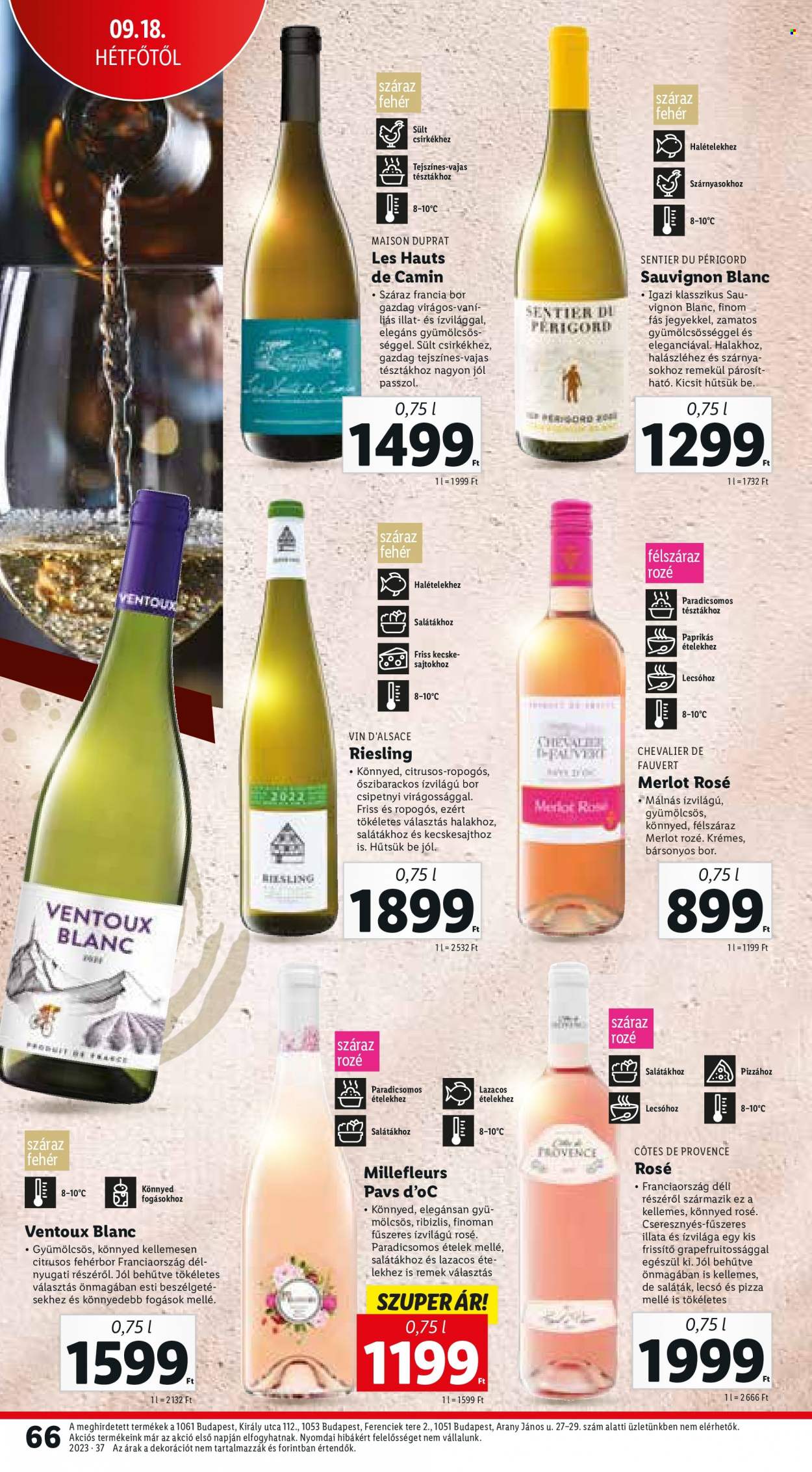 Lidl akciós újságok - 2023.09.14 - 2023.09.20. Oldal 66