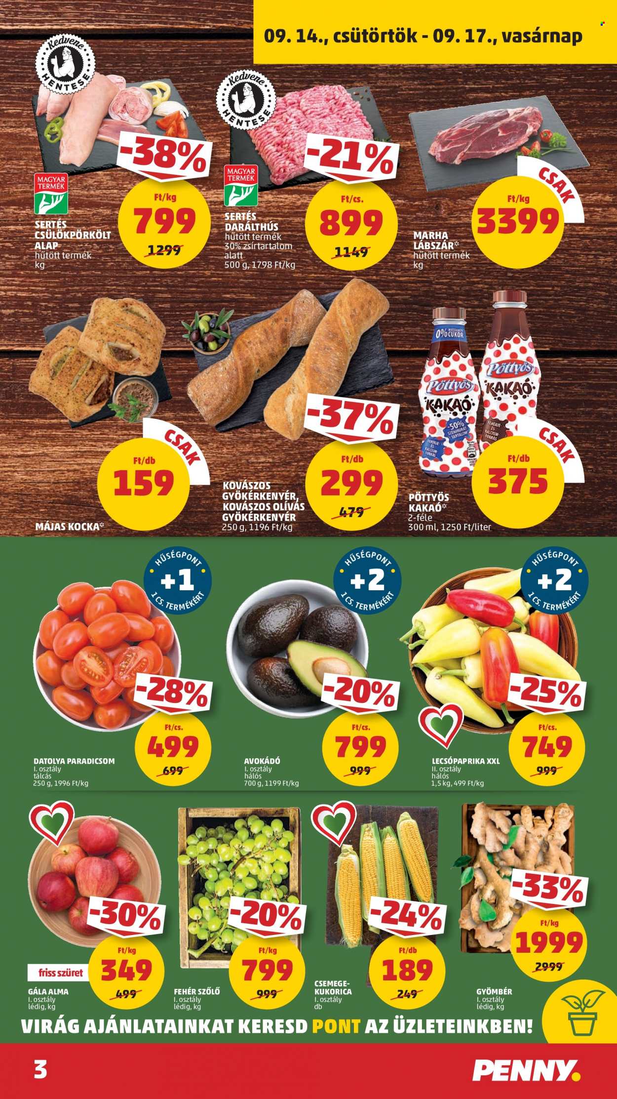 Penny Market akciós újságok - 2023.09.14 - 2023.09.20. Oldal 3