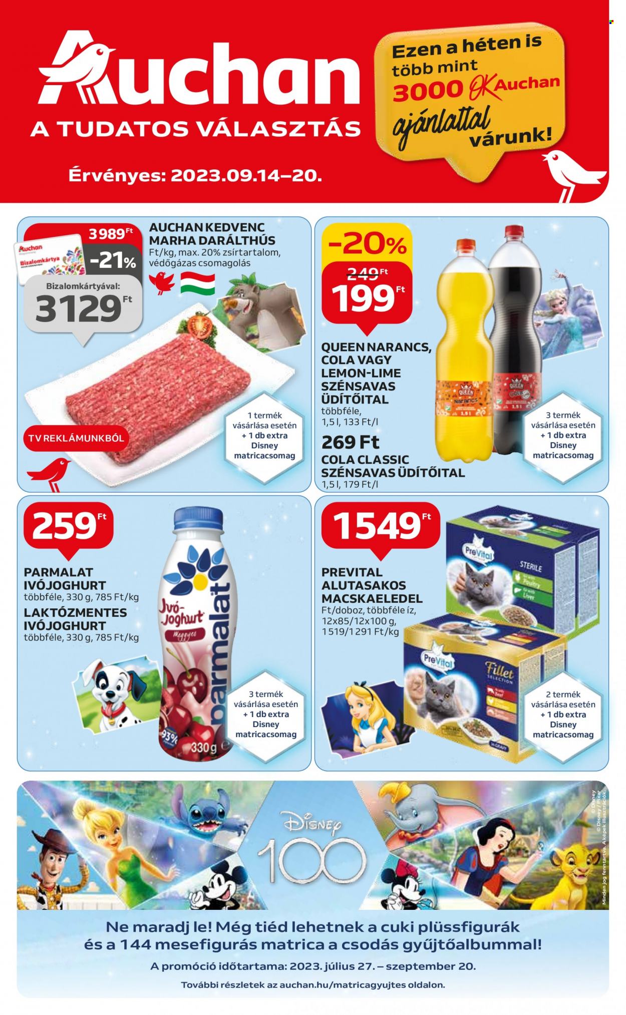 Auchan akciós újságok - 2023.09.14 - 2023.09.20. Oldal 1