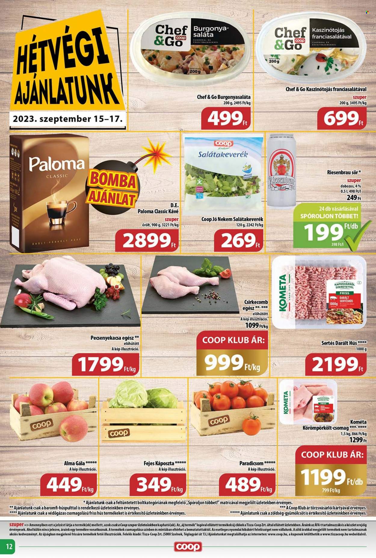 Coop akciós újságok - 2023.09.14 - 2023.09.20. Oldal 12
