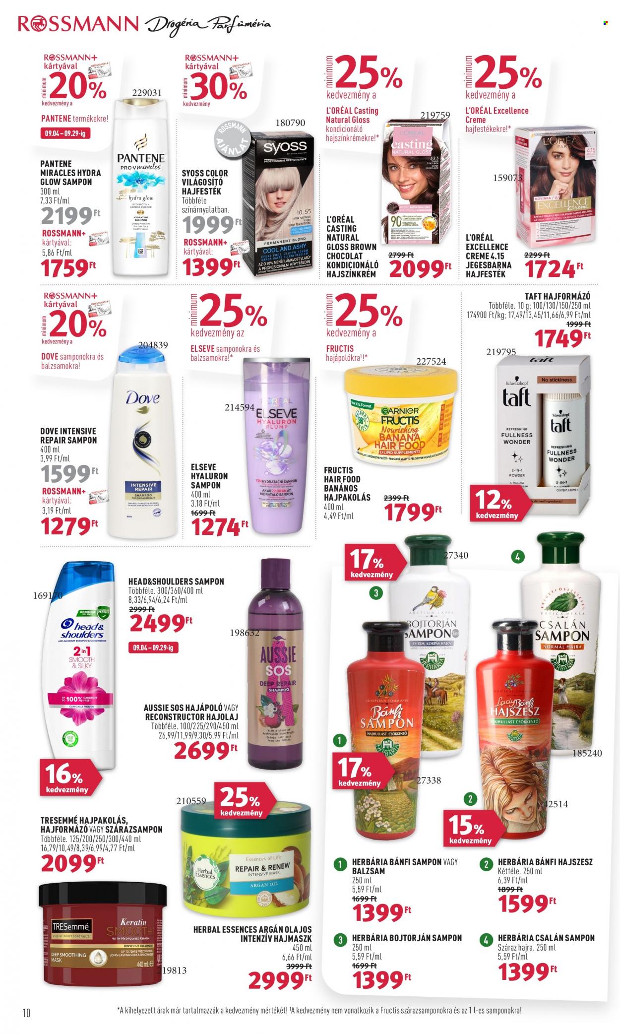 Rossmann akciós újságok - 2023.09.18 - 2023.09.29. Oldal 10