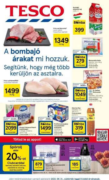 Újság TESCO - 2023.09.21 - 2023.09.27.