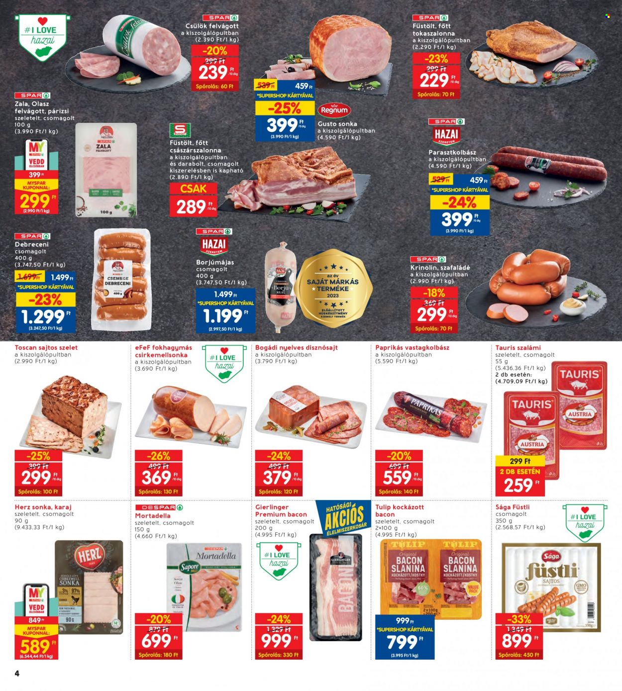 INTERSPAR akciós újságok - 2023.09.21 - 2023.09.27. Oldal 6